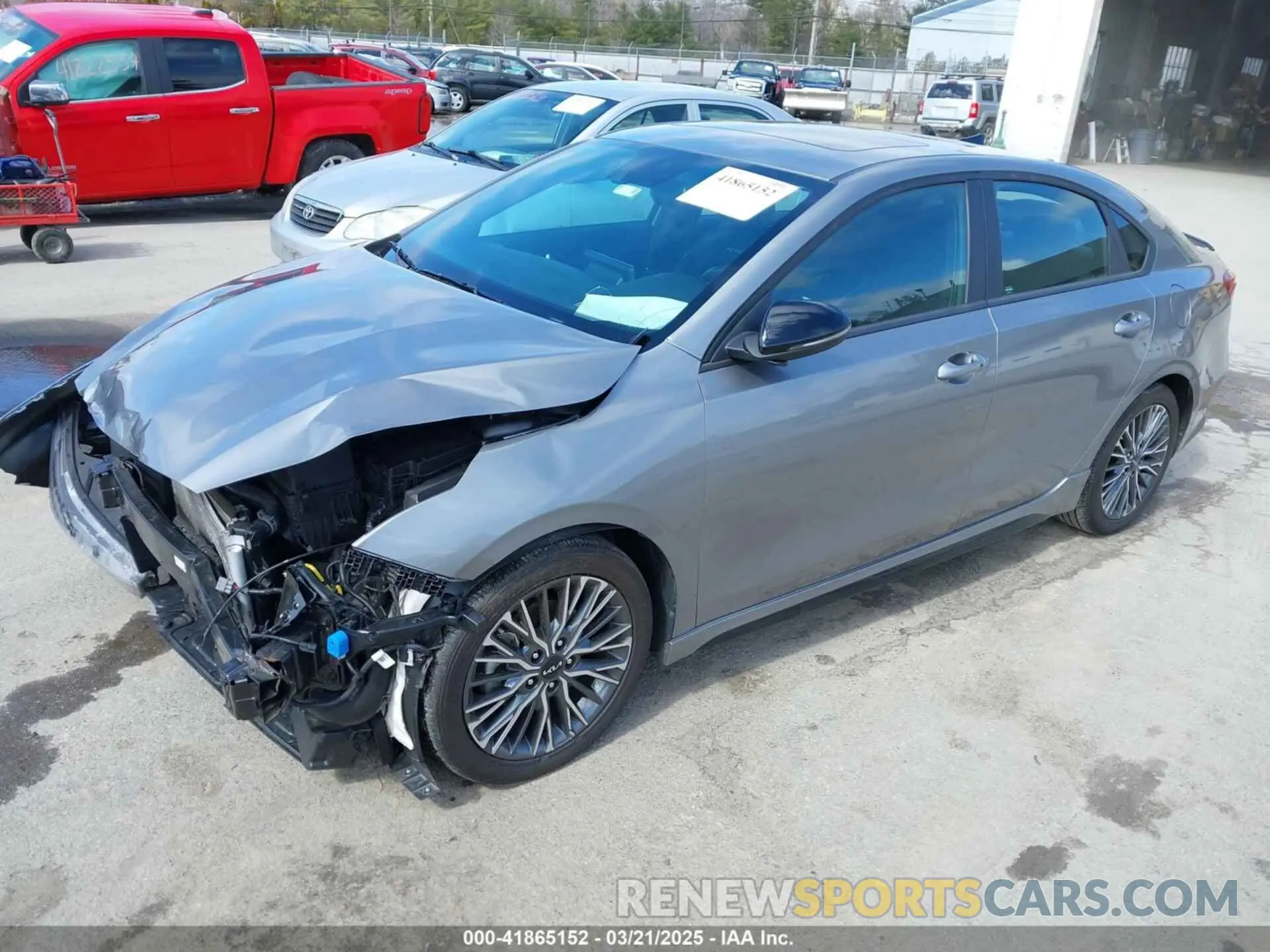 2 Photograph of a damaged car 3KPF54AD1PE643785 KIA FORTE 2023