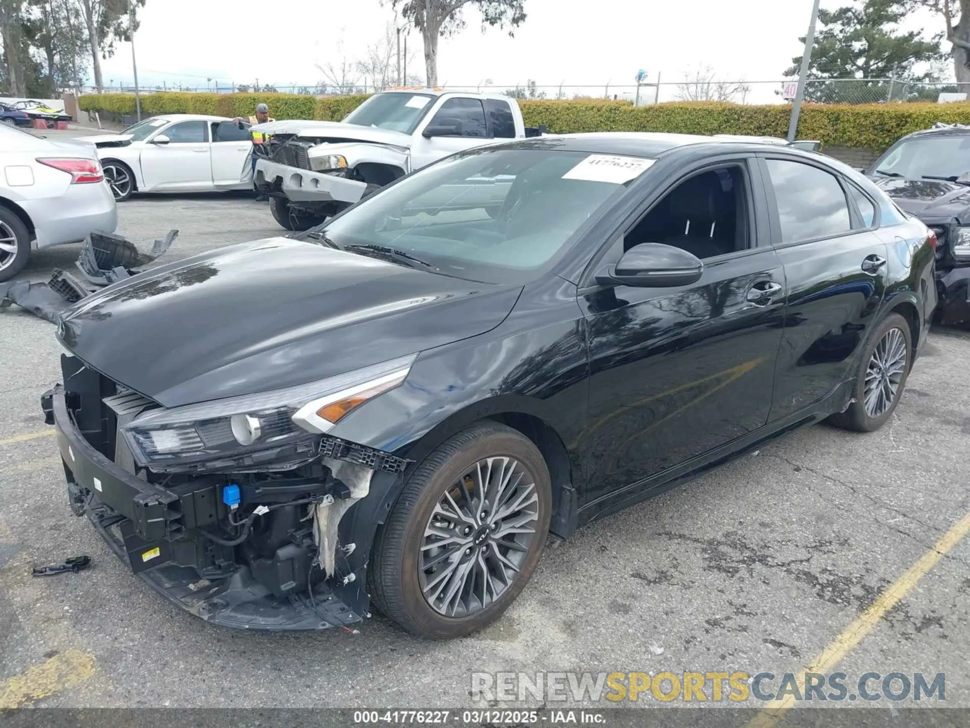 2 Photograph of a damaged car 3KPF54AD1PE652633 KIA FORTE 2023