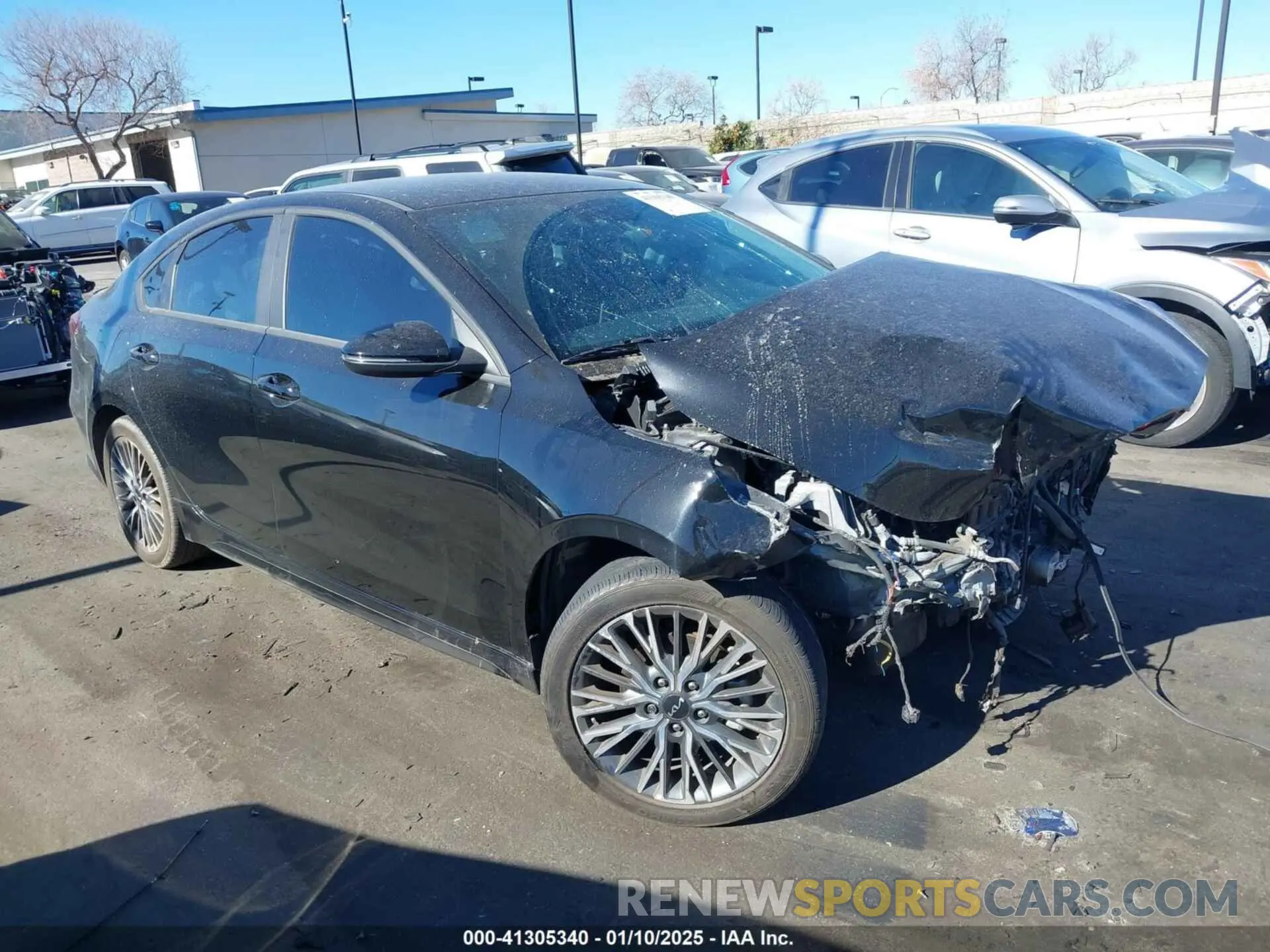 1 Photograph of a damaged car 3KPF54AD1PE652793 KIA FORTE 2023