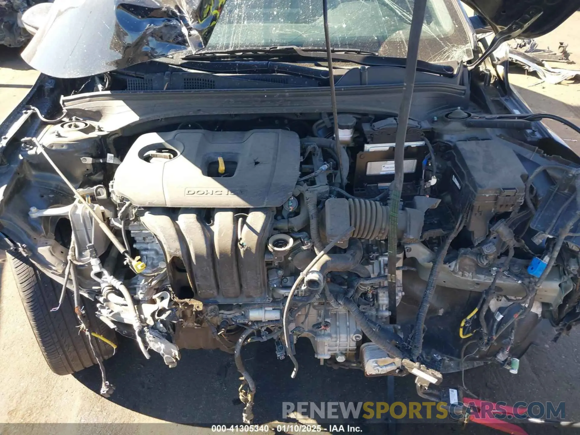 10 Photograph of a damaged car 3KPF54AD1PE652793 KIA FORTE 2023