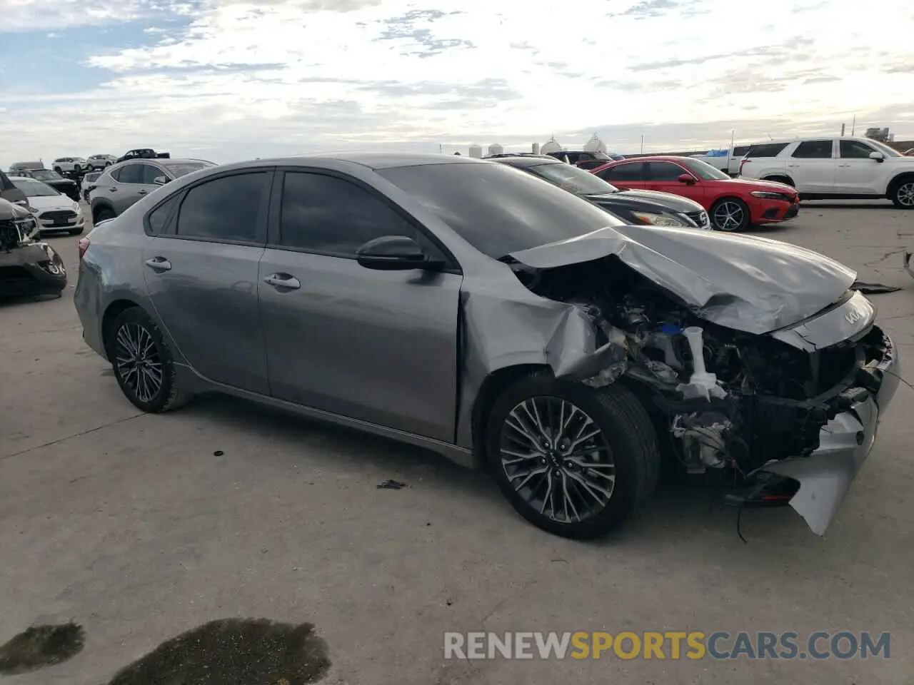 4 Photograph of a damaged car 3KPF54AD1PE655533 KIA FORTE 2023