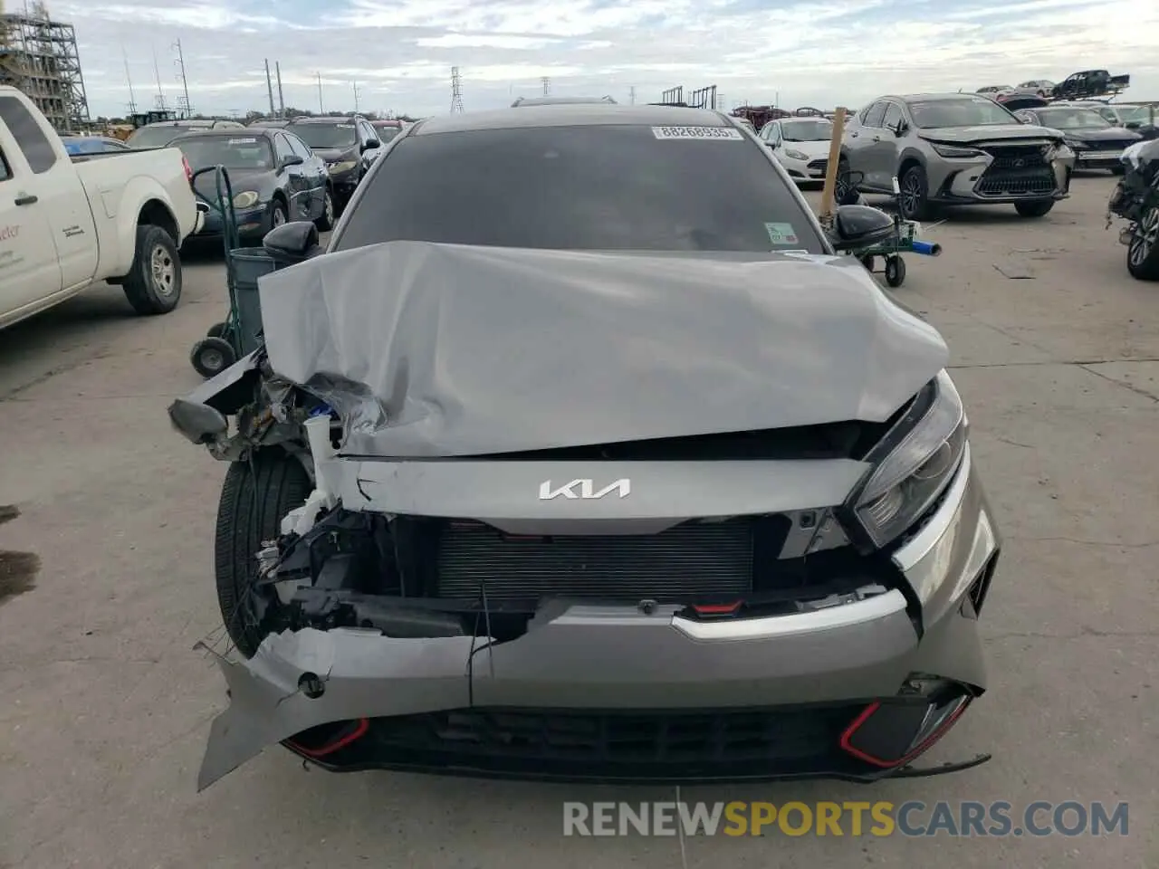 5 Photograph of a damaged car 3KPF54AD1PE655533 KIA FORTE 2023