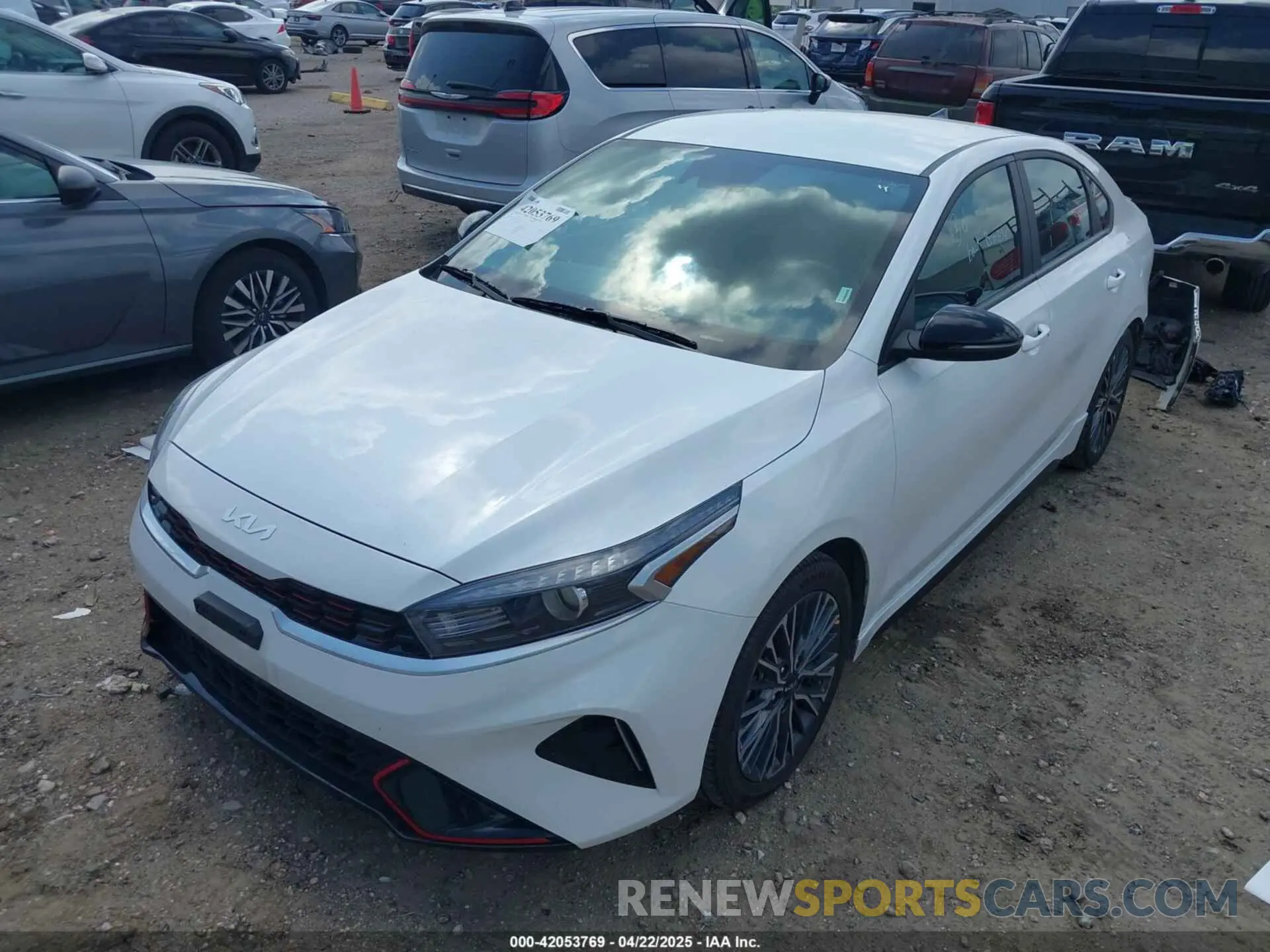 2 Photograph of a damaged car 3KPF54AD1PE676804 KIA FORTE 2023