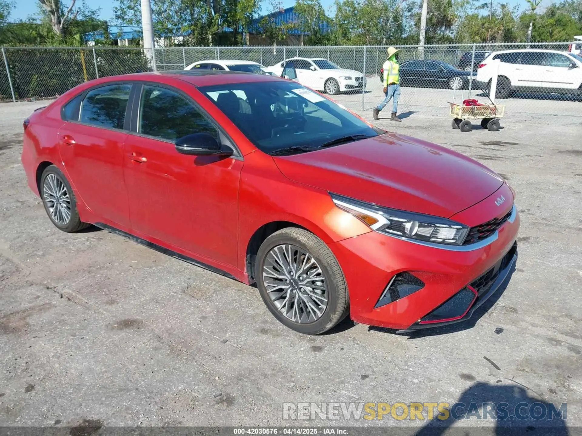 1 Photograph of a damaged car 3KPF54AD2PE567445 KIA FORTE 2023