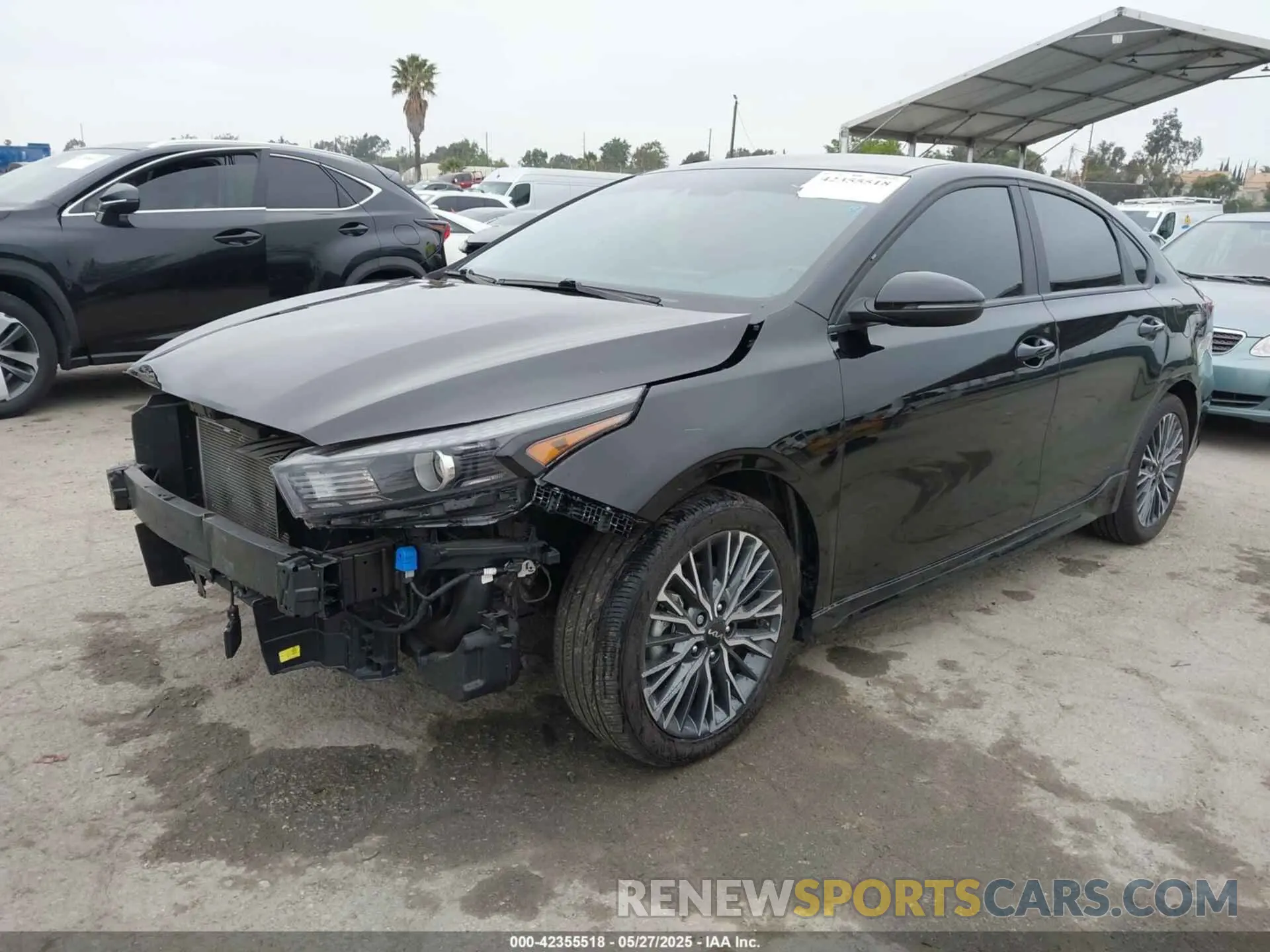 2 Photograph of a damaged car 3KPF54AD2PE590062 KIA FORTE 2023