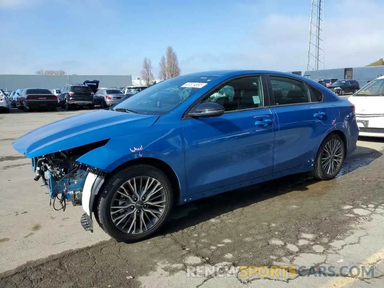 1 Photograph of a damaged car 3KPF54AD2PE609404 KIA FORTE 2023