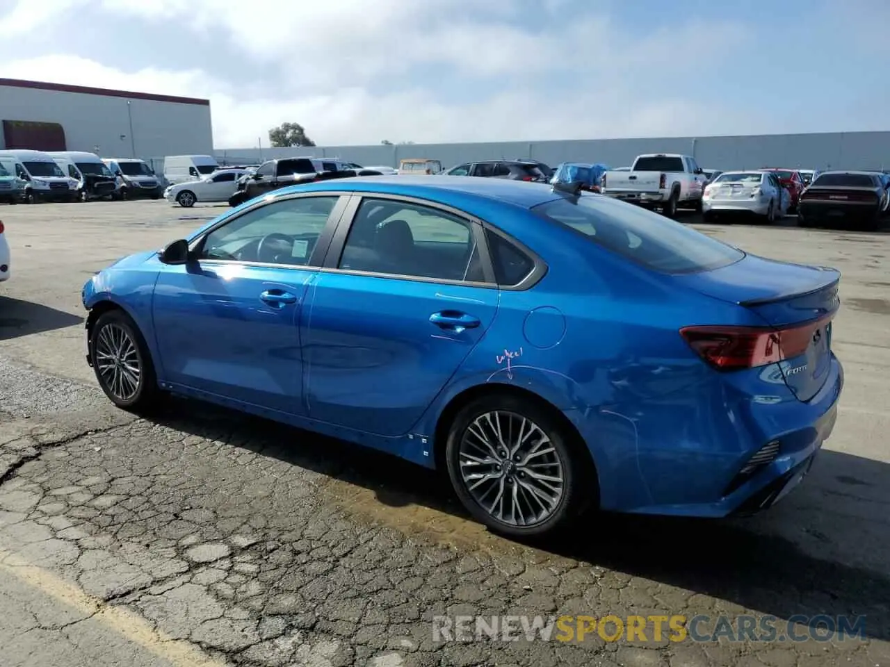 2 Photograph of a damaged car 3KPF54AD2PE609404 KIA FORTE 2023