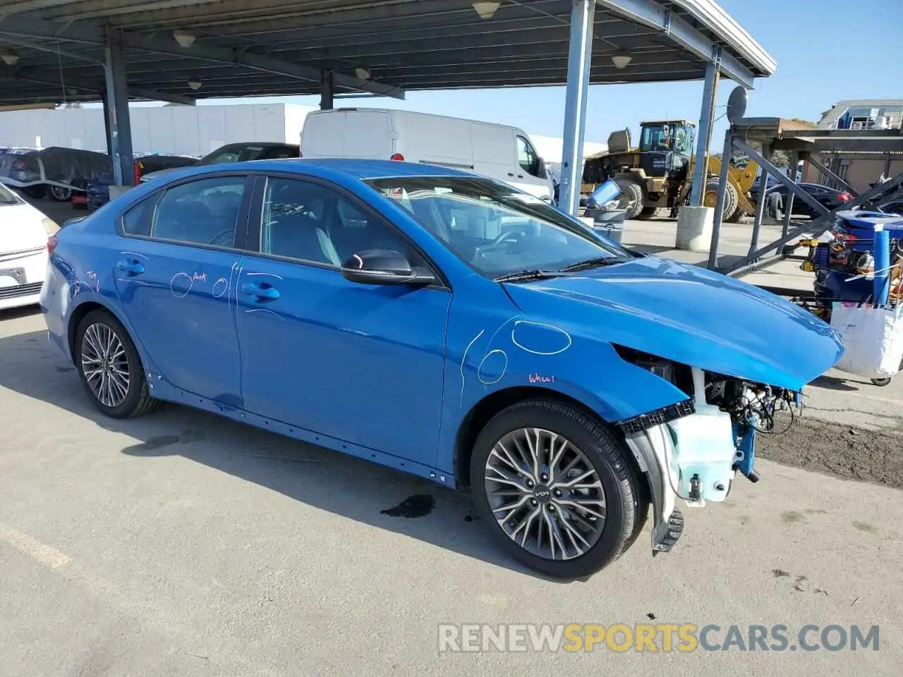 4 Photograph of a damaged car 3KPF54AD2PE609404 KIA FORTE 2023