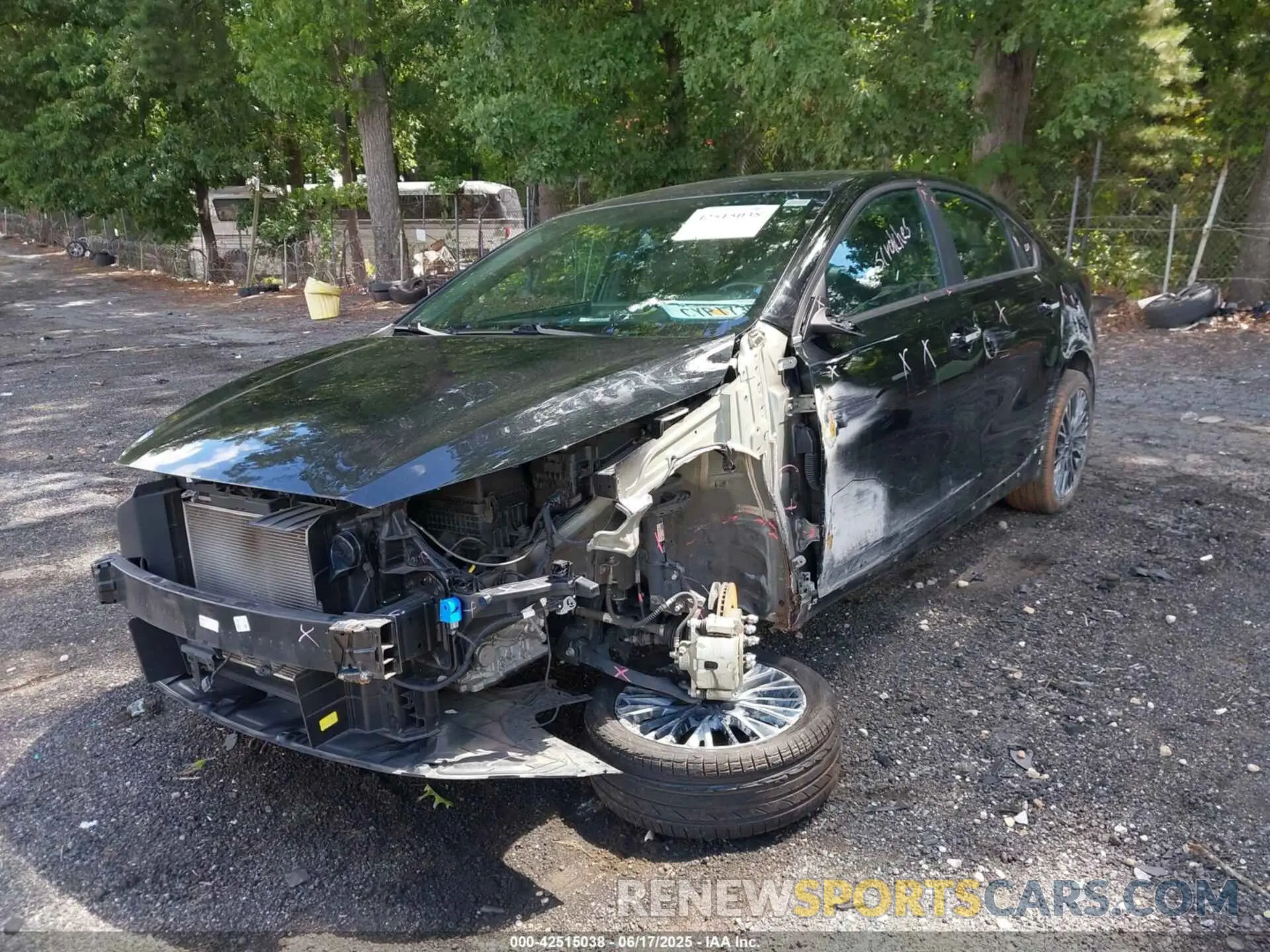 2 Photograph of a damaged car 3KPF54AD2PE619396 KIA FORTE 2023
