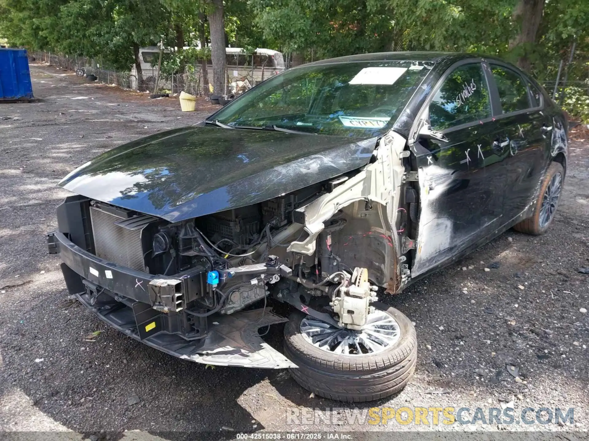 6 Photograph of a damaged car 3KPF54AD2PE619396 KIA FORTE 2023