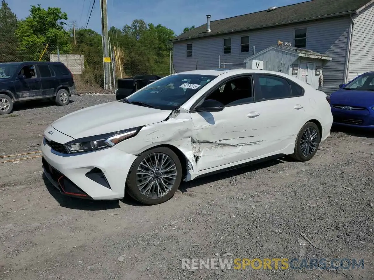 1 Photograph of a damaged car 3KPF54AD2PE619723 KIA FORTE 2023