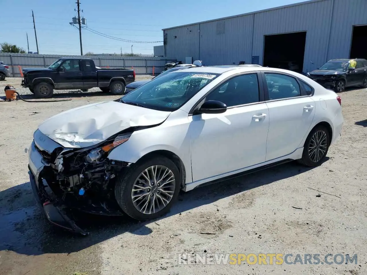 1 Photograph of a damaged car 3KPF54AD2PE627806 KIA FORTE 2023