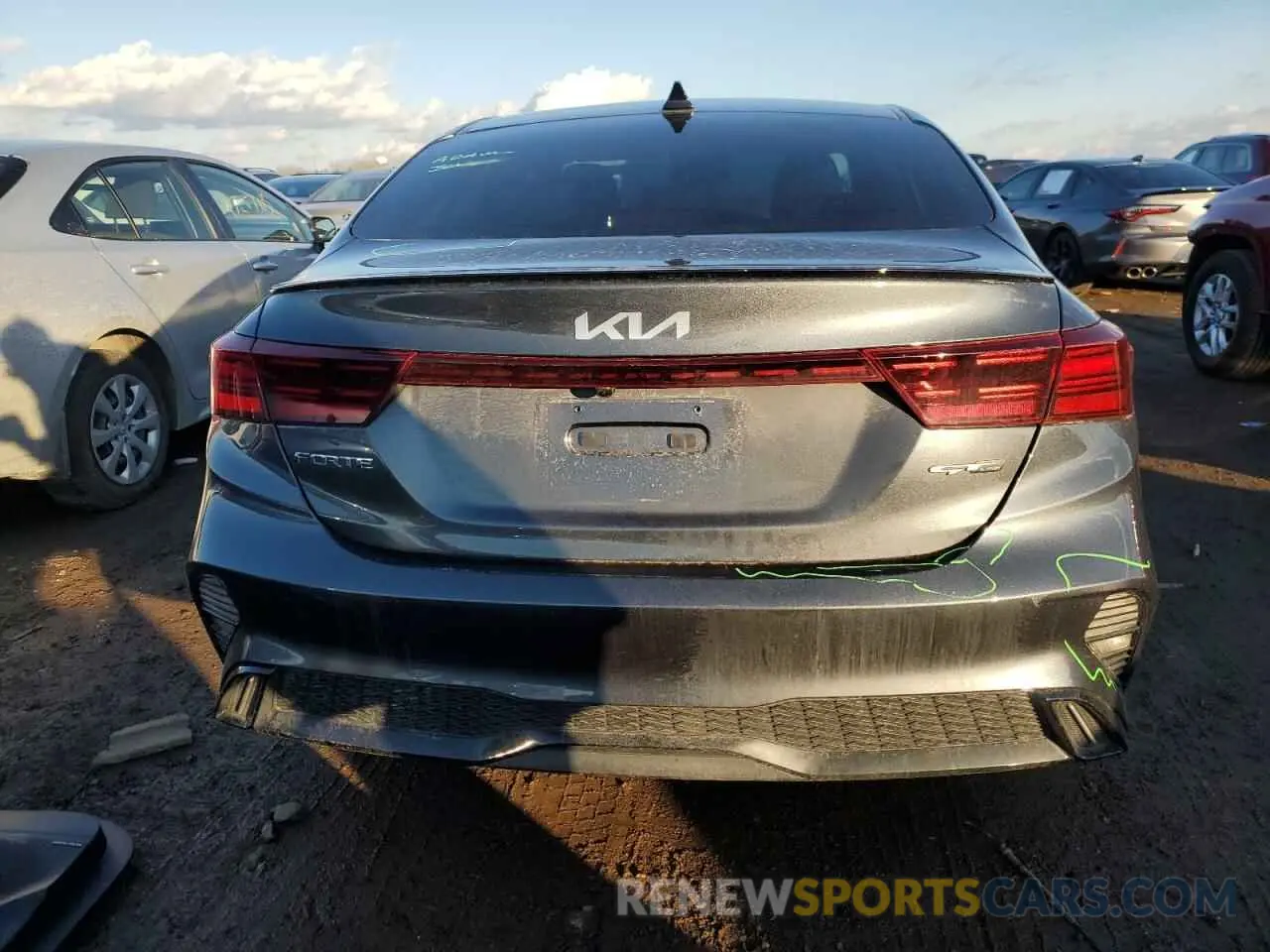6 Photograph of a damaged car 3KPF54AD2PE649871 KIA FORTE 2023