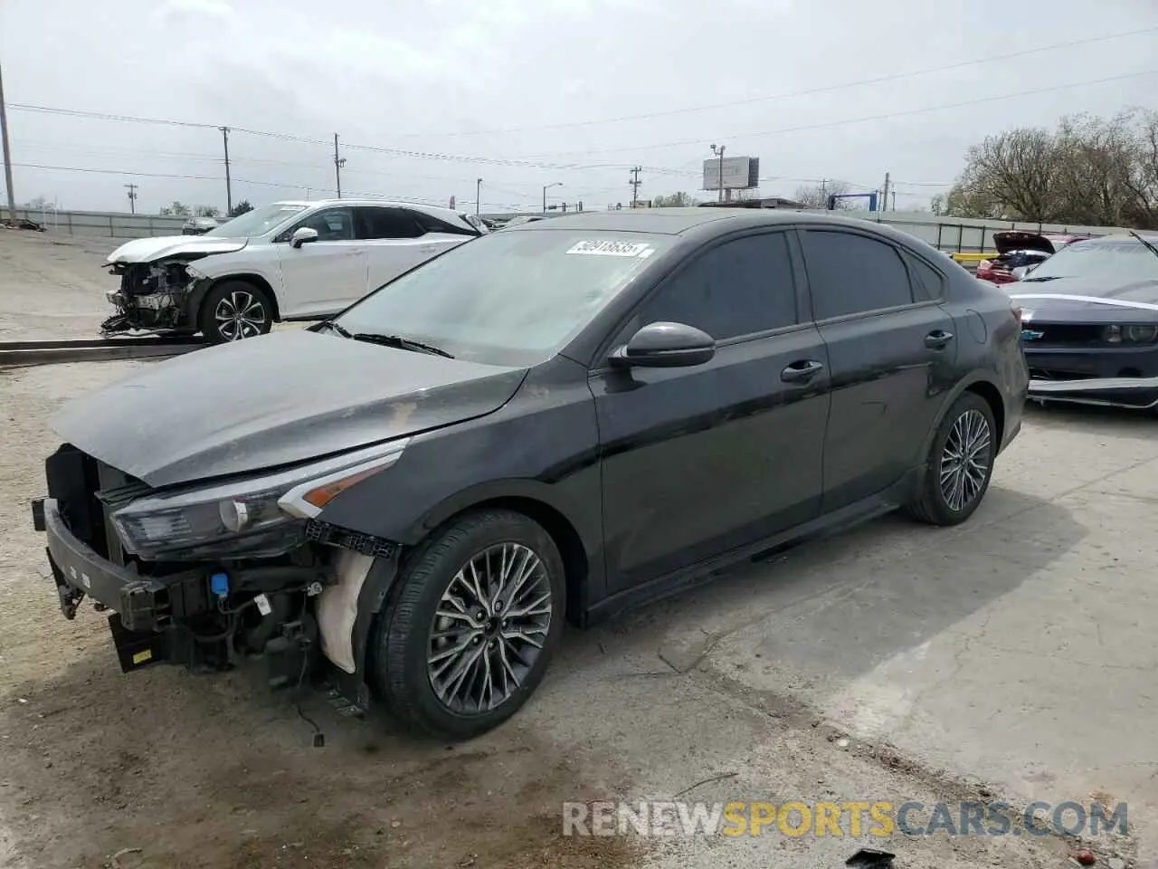 1 Photograph of a damaged car 3KPF54AD2PE662717 KIA FORTE 2023