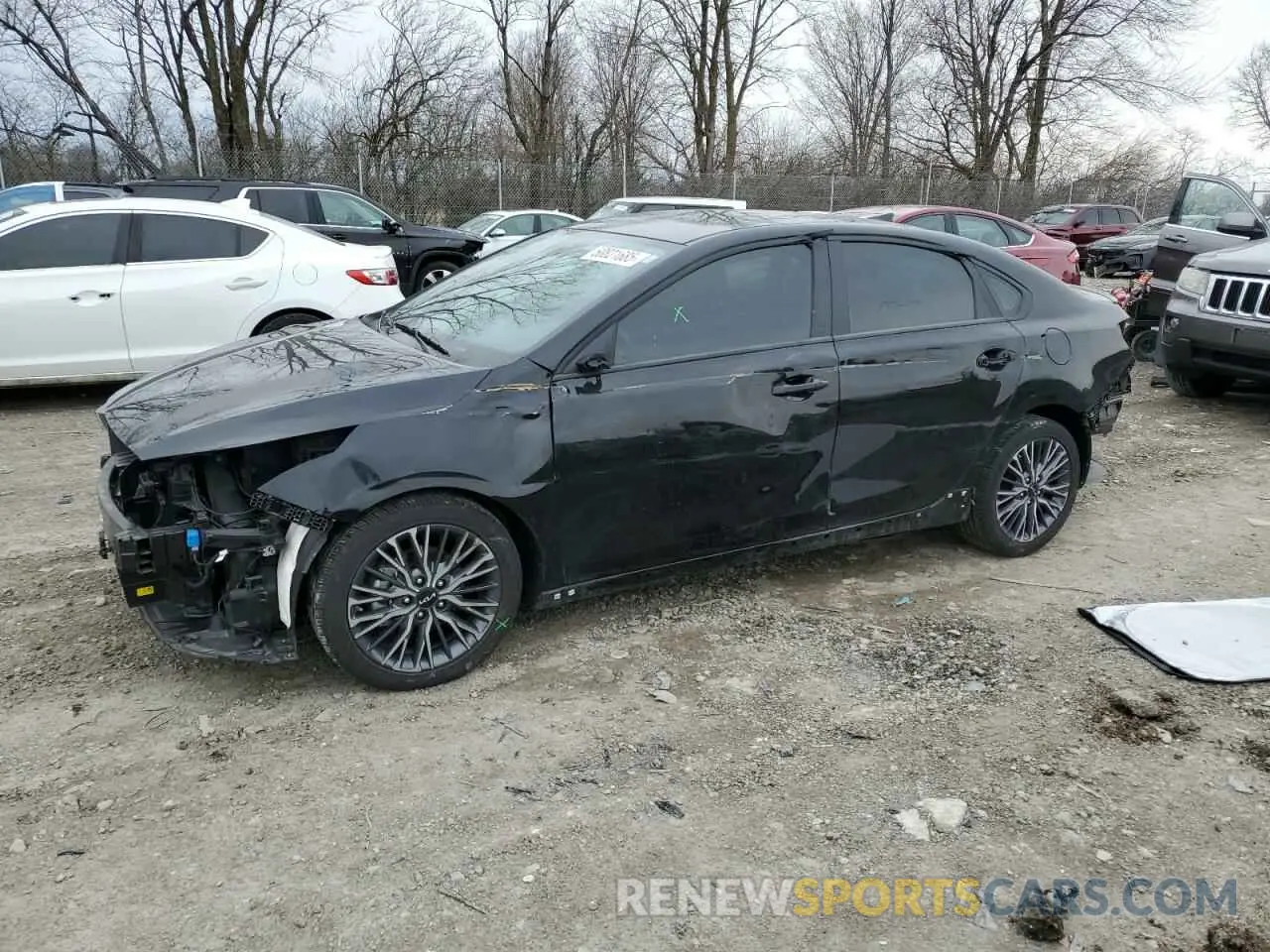 1 Photograph of a damaged car 3KPF54AD2PE666105 KIA FORTE 2023