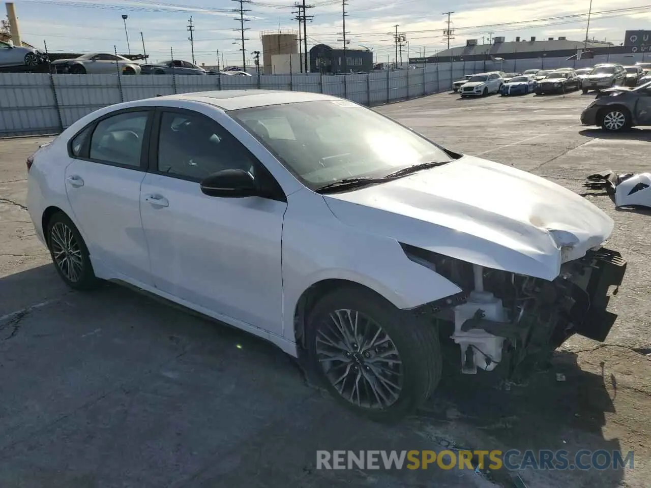 4 Photograph of a damaged car 3KPF54AD2PE672695 KIA FORTE 2023