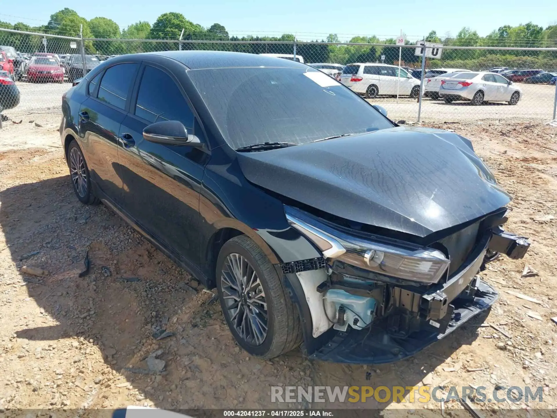 1 Photograph of a damaged car 3KPF54AD2PE685043 KIA FORTE 2023