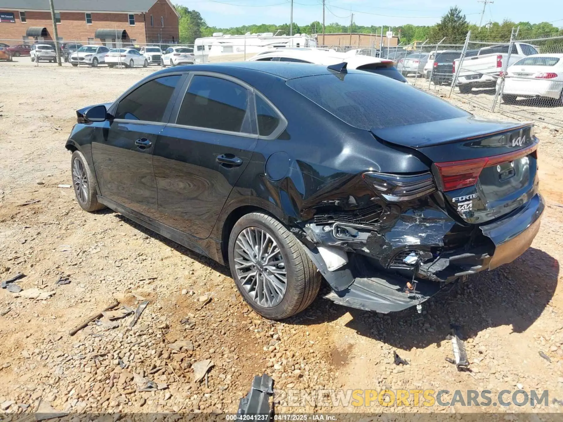 3 Photograph of a damaged car 3KPF54AD2PE685043 KIA FORTE 2023