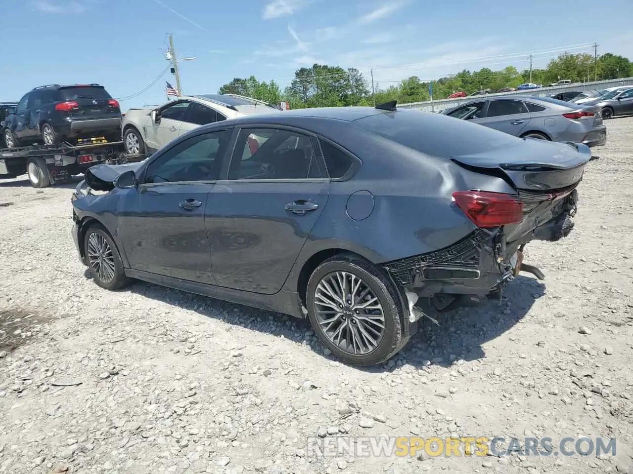 2 Photograph of a damaged car 3KPF54AD2PE686192 KIA FORTE 2023