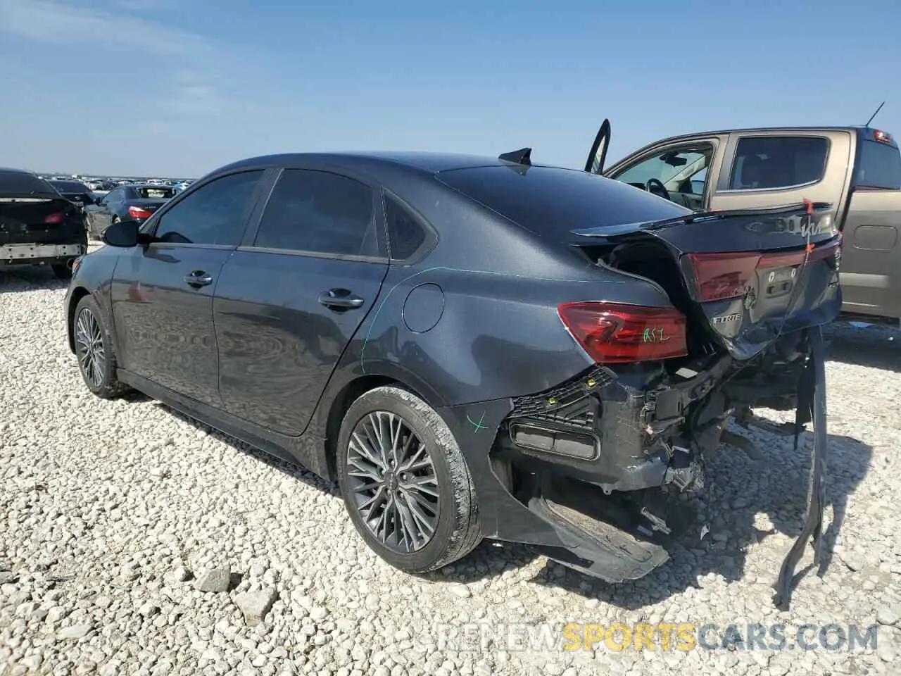 2 Photograph of a damaged car 3KPF54AD3PE548435 KIA FORTE 2023