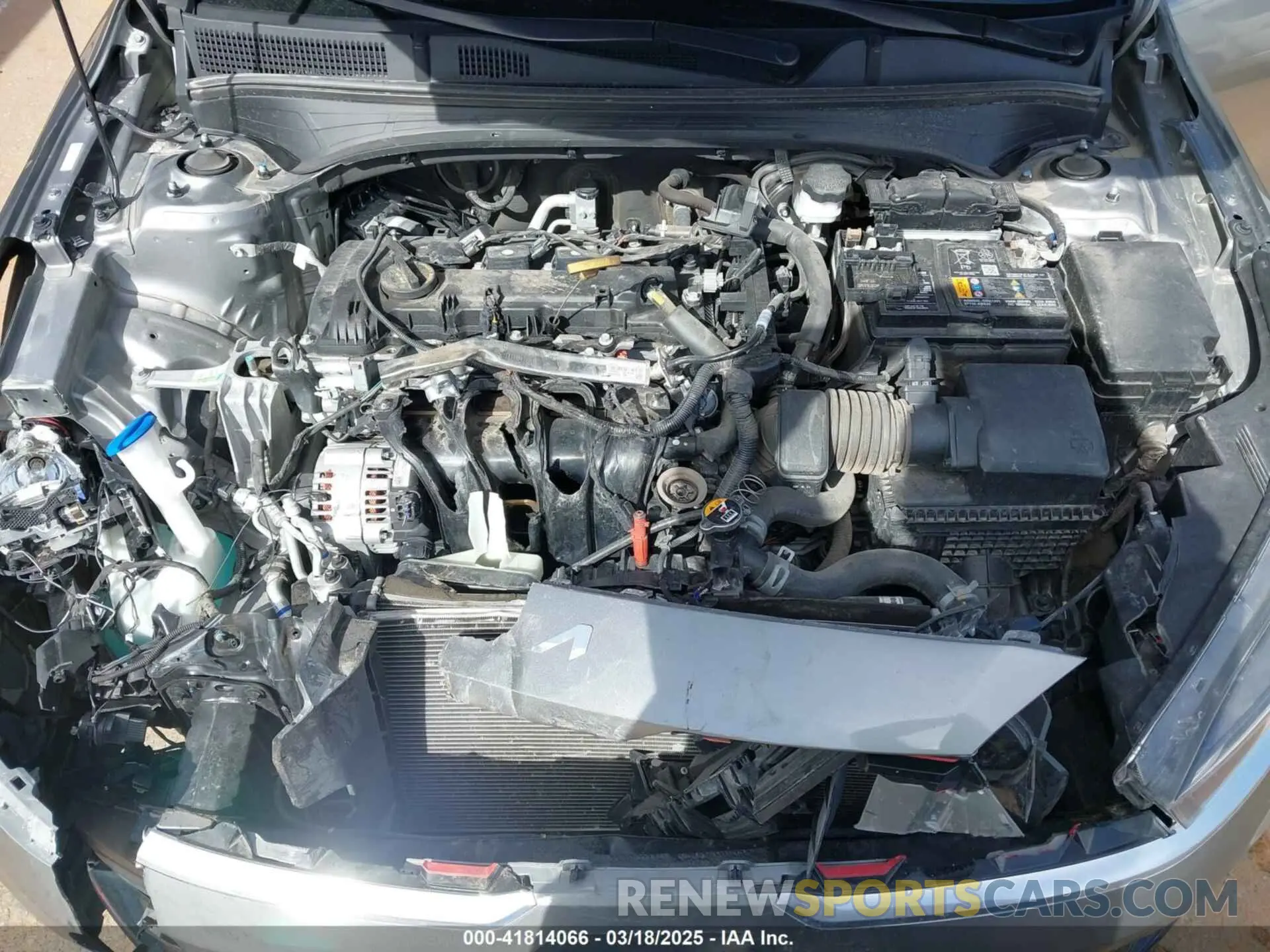 10 Photograph of a damaged car 3KPF54AD3PE586232 KIA FORTE 2023
