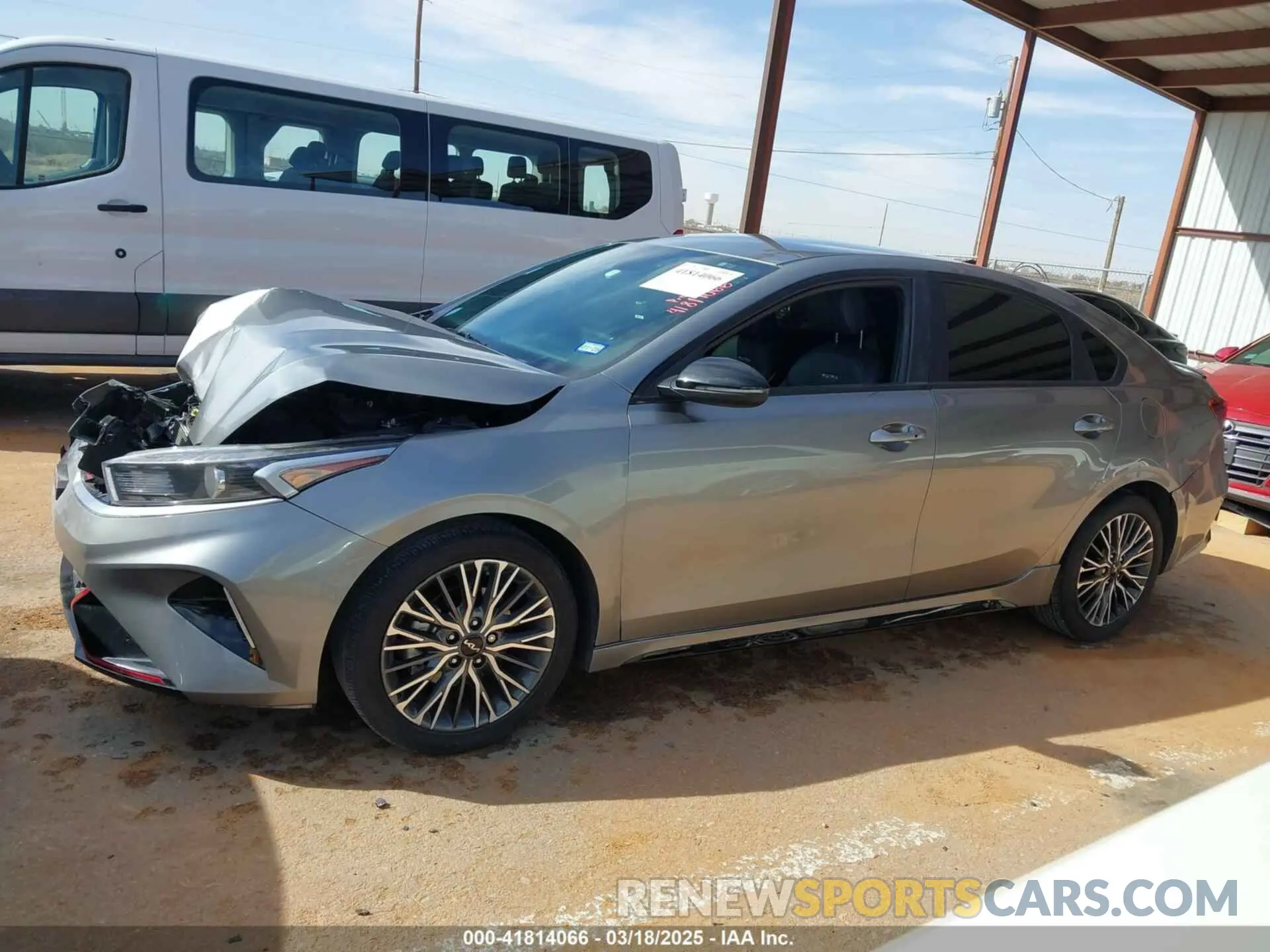 14 Photograph of a damaged car 3KPF54AD3PE586232 KIA FORTE 2023