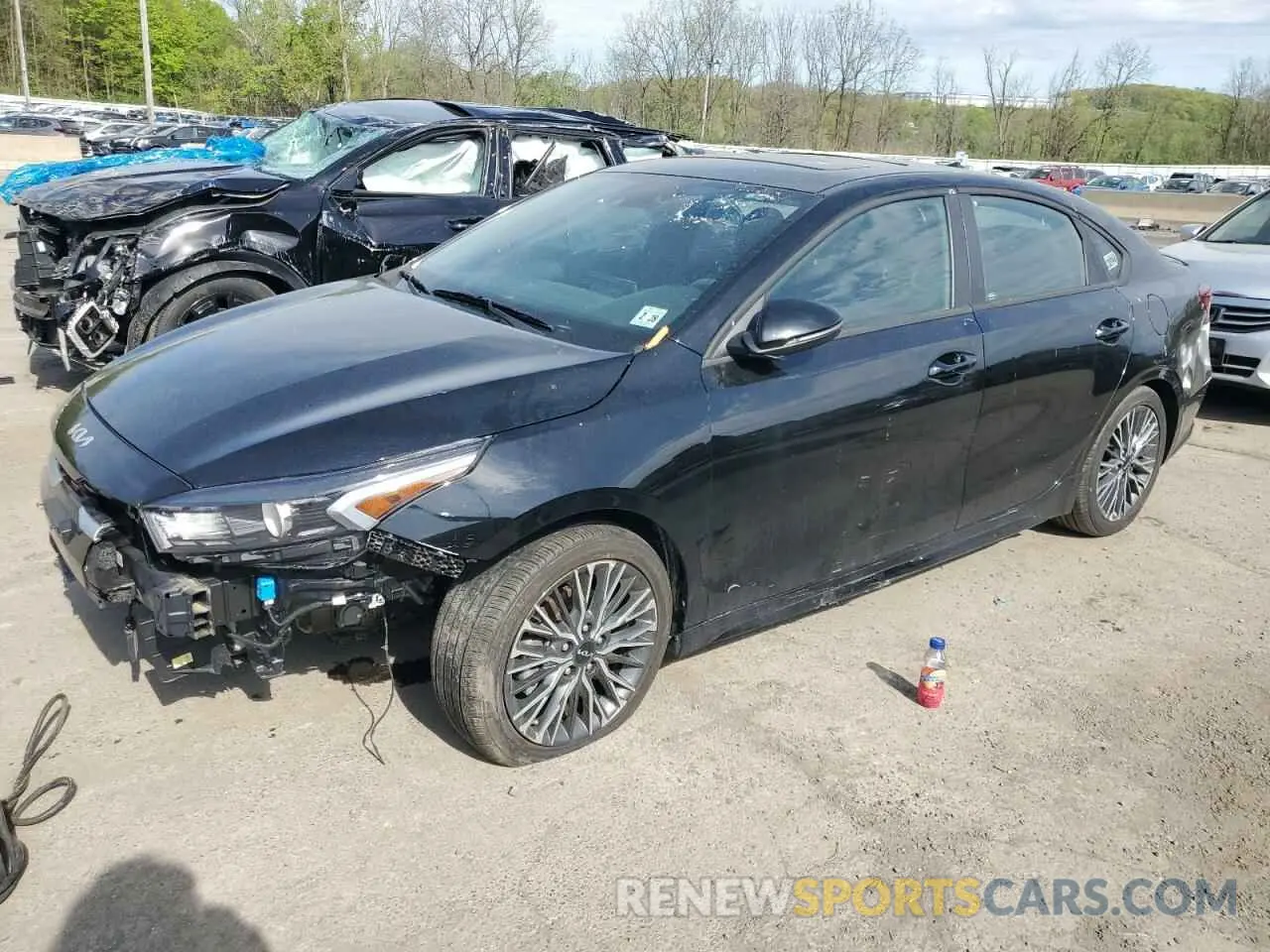 1 Photograph of a damaged car 3KPF54AD3PE586523 KIA FORTE 2023