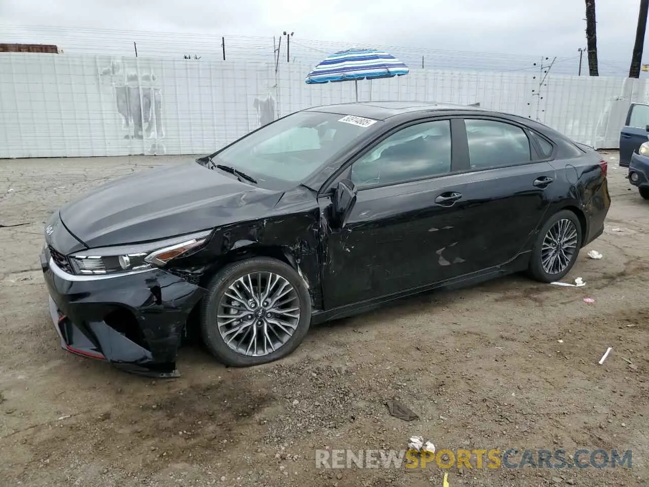 1 Photograph of a damaged car 3KPF54AD3PE591348 KIA FORTE 2023