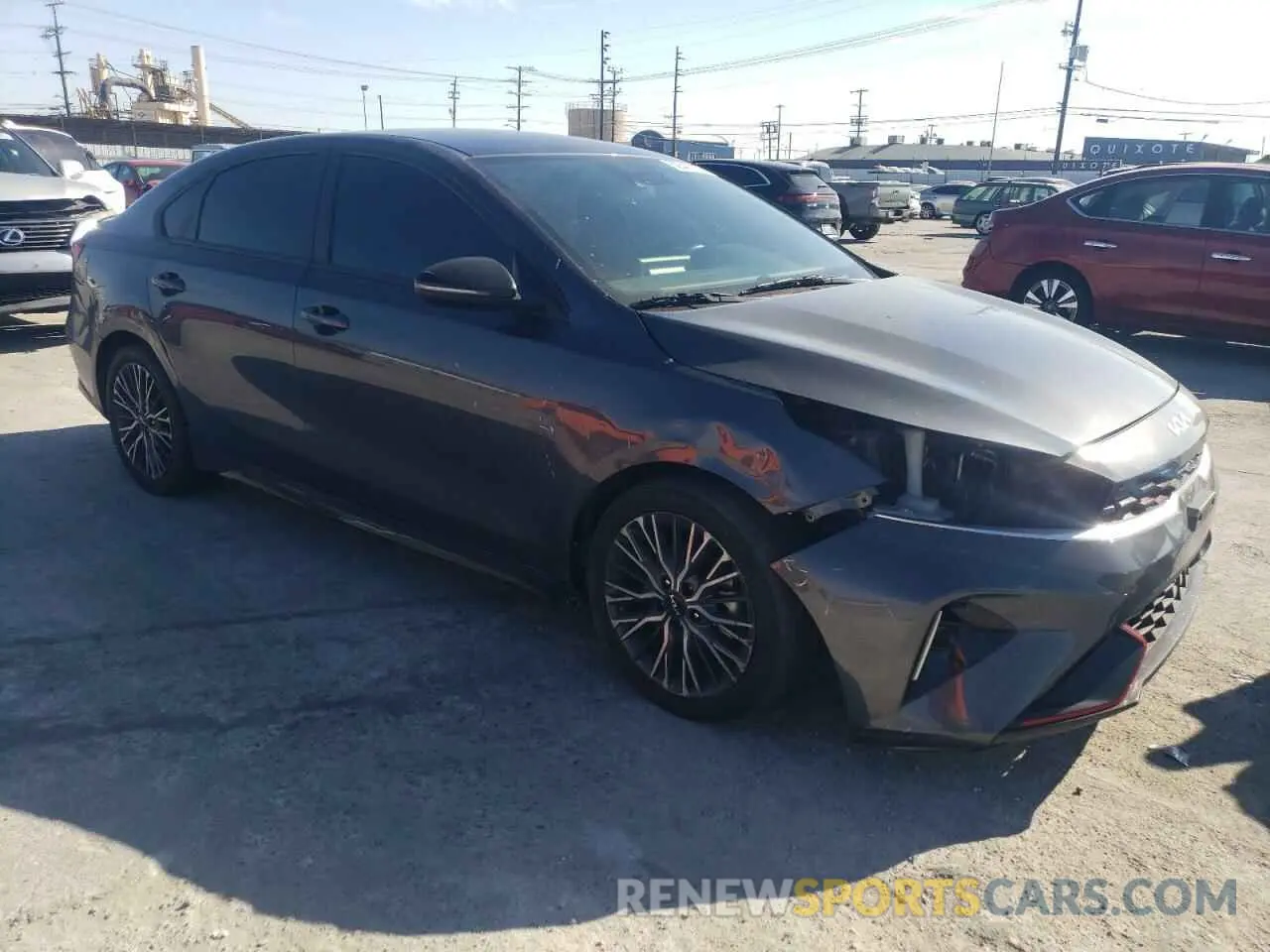 4 Photograph of a damaged car 3KPF54AD3PE596551 KIA FORTE 2023