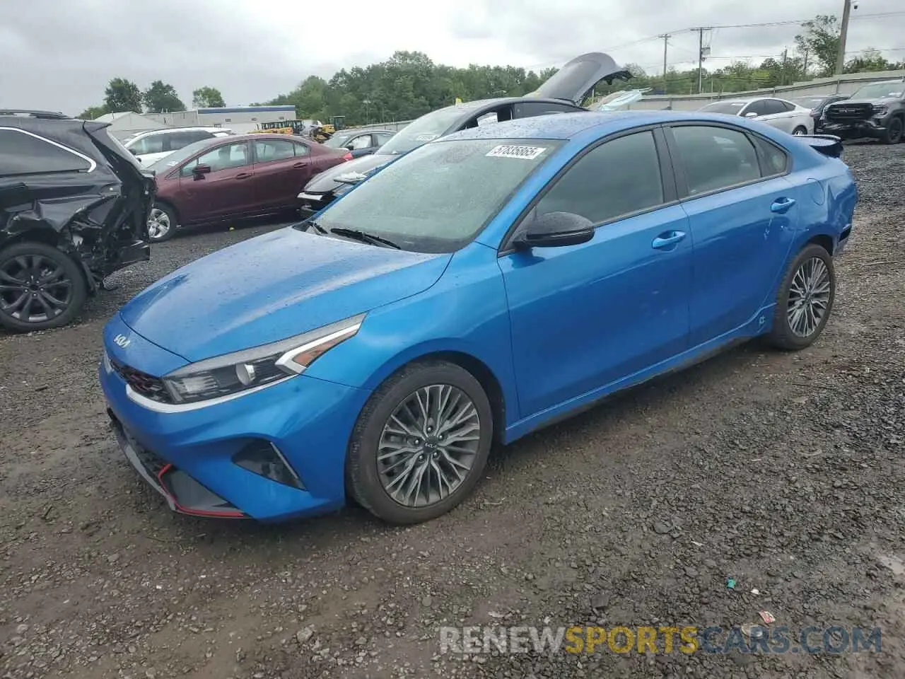 1 Photograph of a damaged car 3KPF54AD3PE606091 KIA FORTE 2023