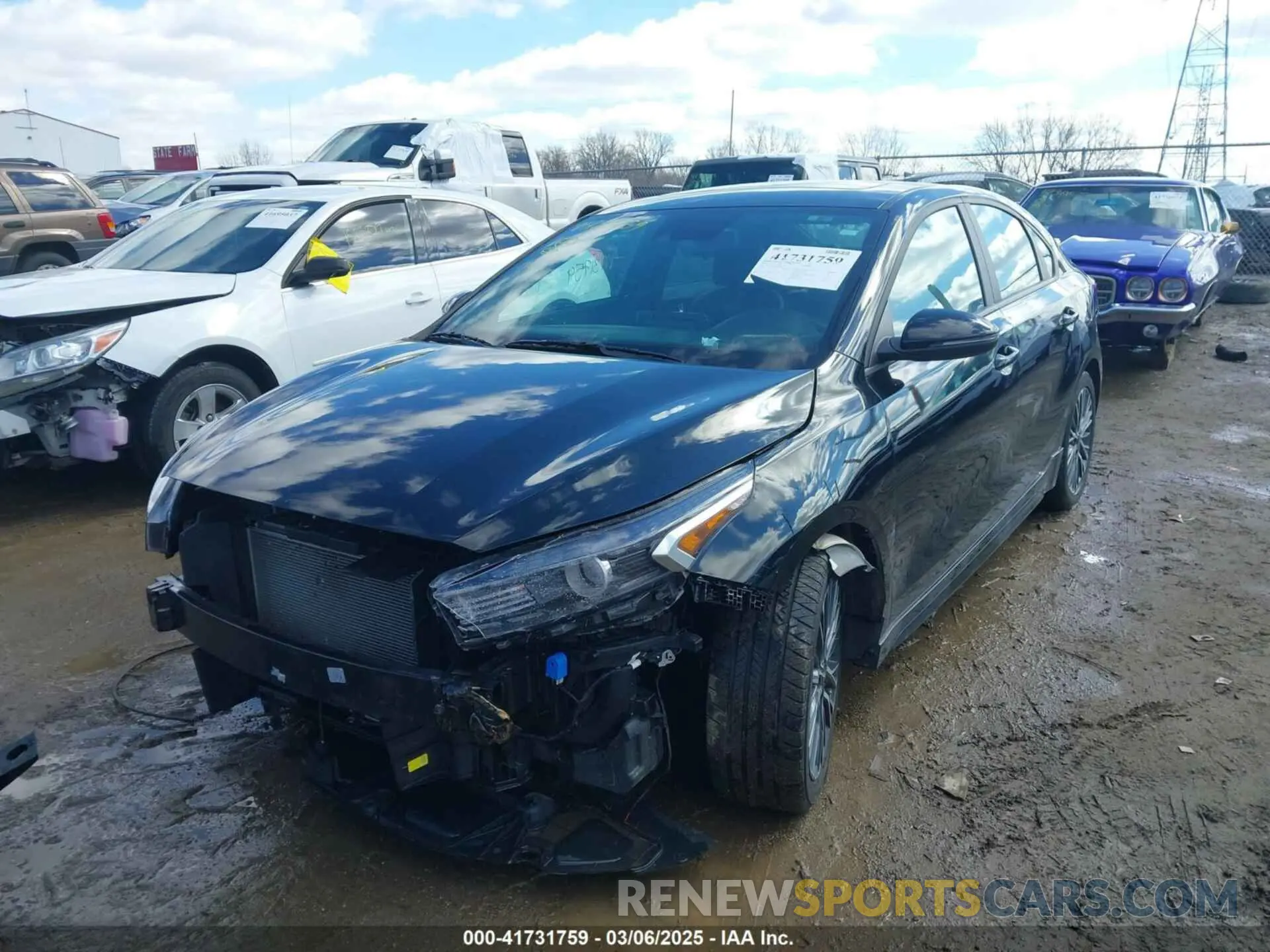2 Photograph of a damaged car 3KPF54AD3PE621447 KIA FORTE 2023