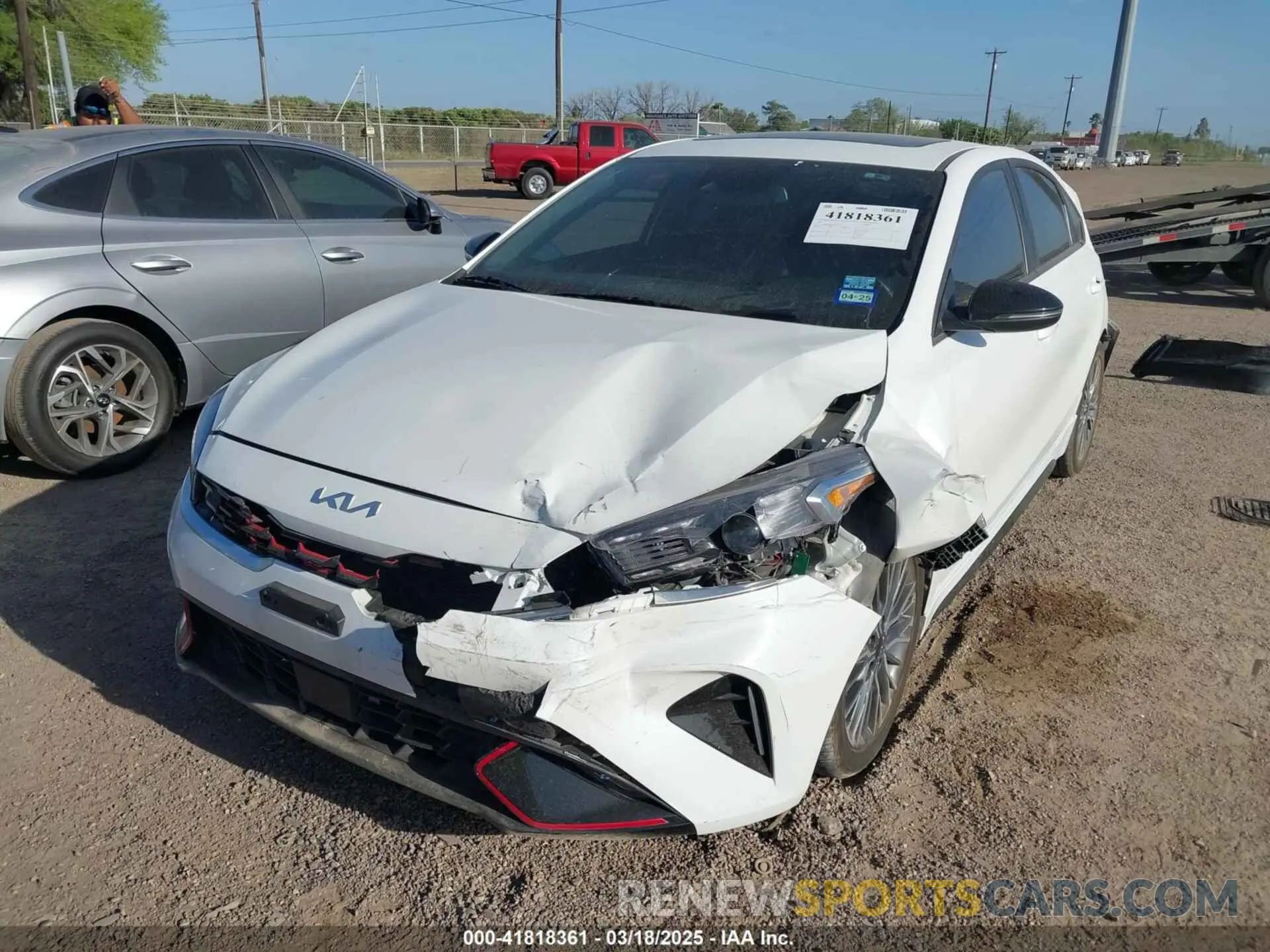 2 Photograph of a damaged car 3KPF54AD3PE624025 KIA FORTE 2023