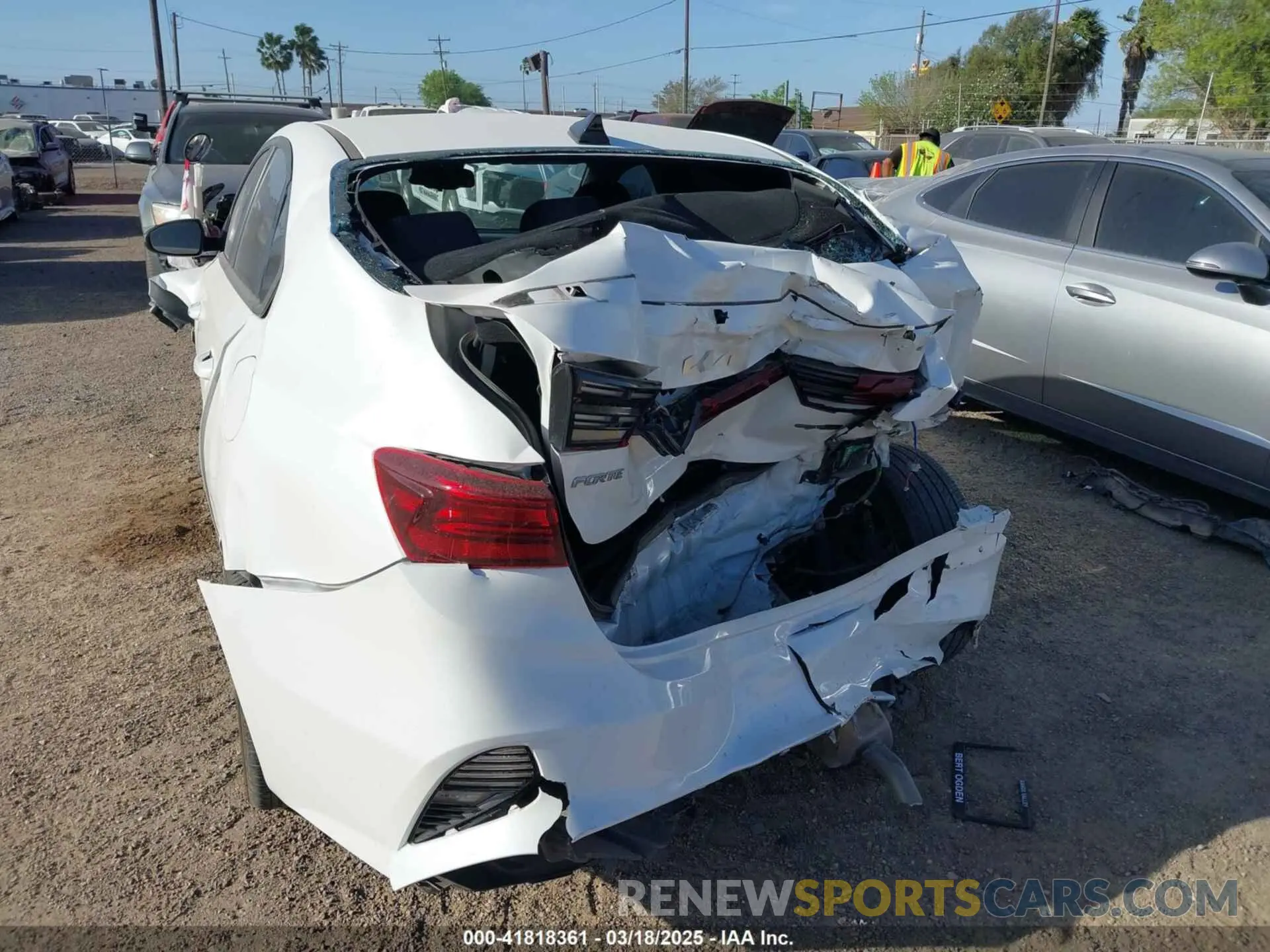 3 Photograph of a damaged car 3KPF54AD3PE624025 KIA FORTE 2023