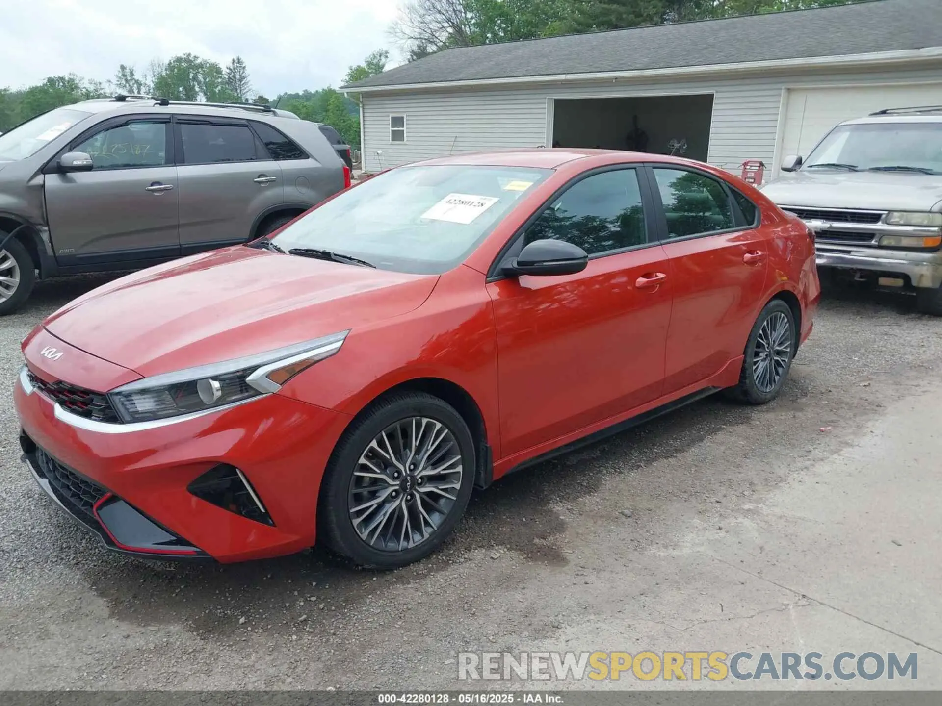2 Photograph of a damaged car 3KPF54AD3PE629435 KIA FORTE 2023