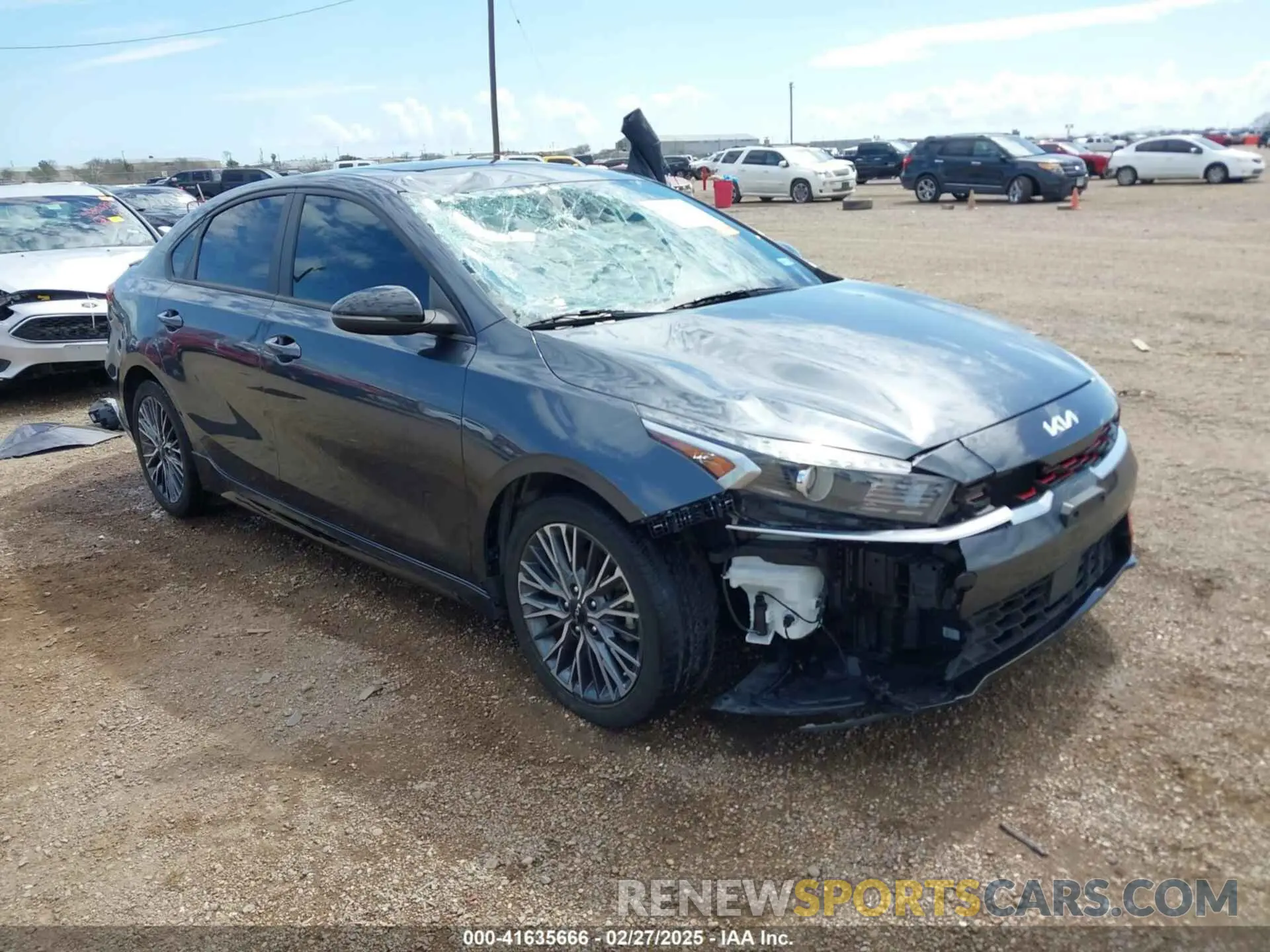 1 Photograph of a damaged car 3KPF54AD3PE634165 KIA FORTE 2023