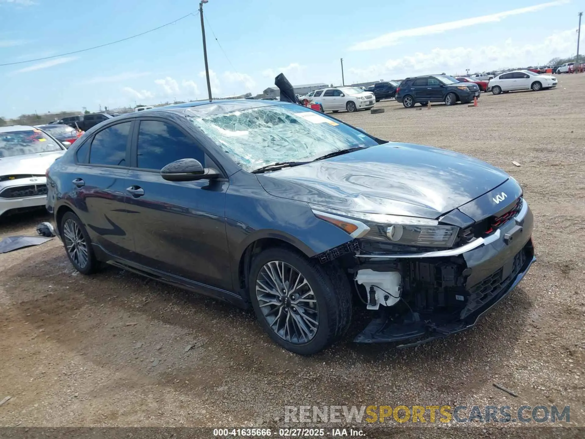 14 Photograph of a damaged car 3KPF54AD3PE634165 KIA FORTE 2023