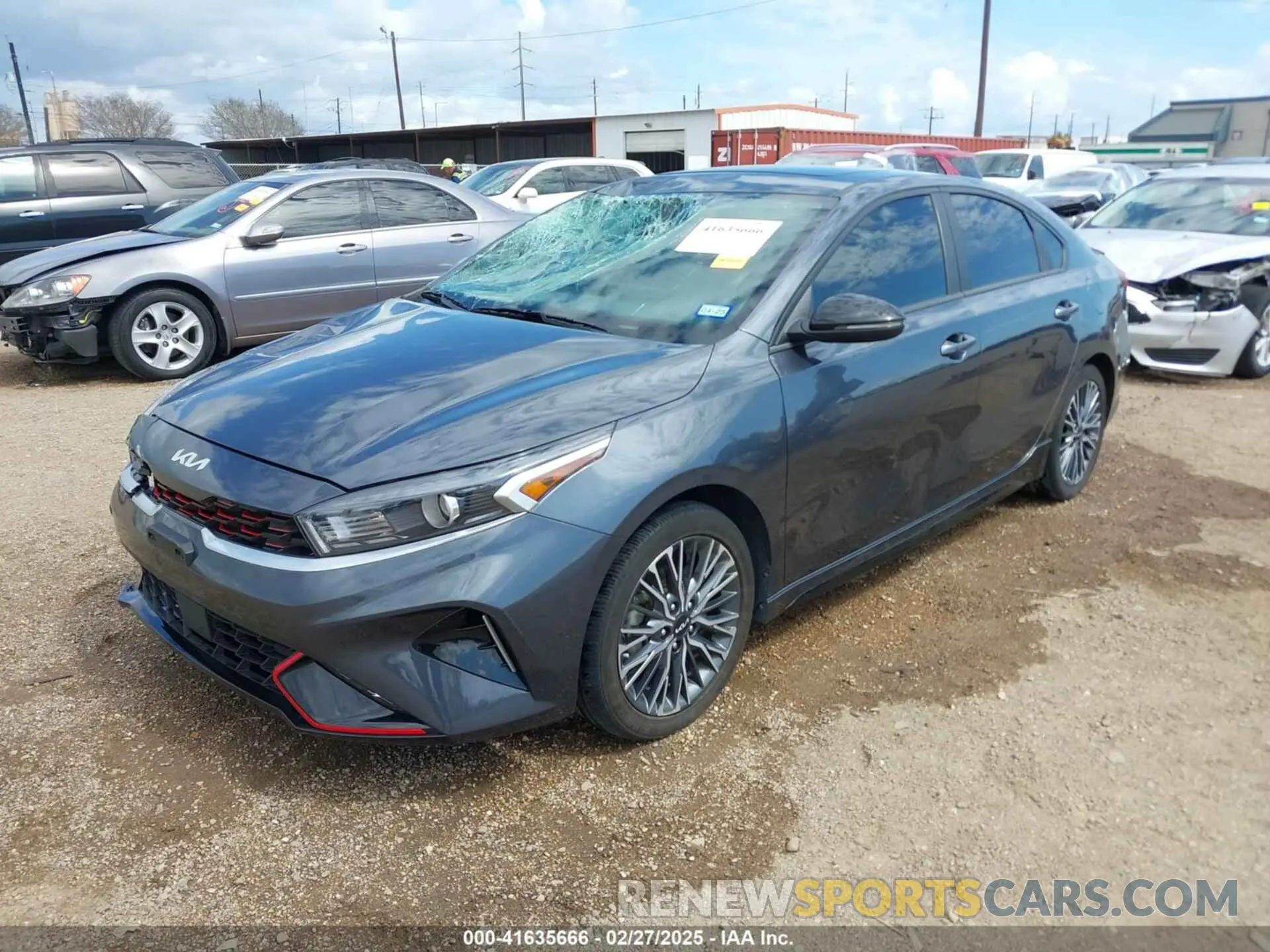 2 Photograph of a damaged car 3KPF54AD3PE634165 KIA FORTE 2023