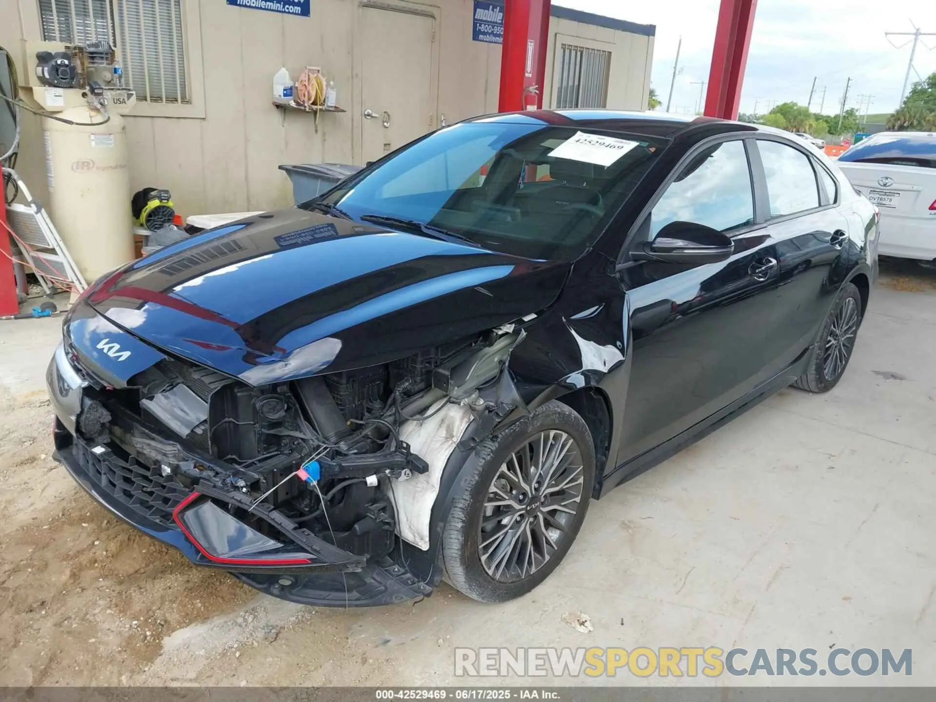 2 Photograph of a damaged car 3KPF54AD3PE648955 KIA FORTE 2023