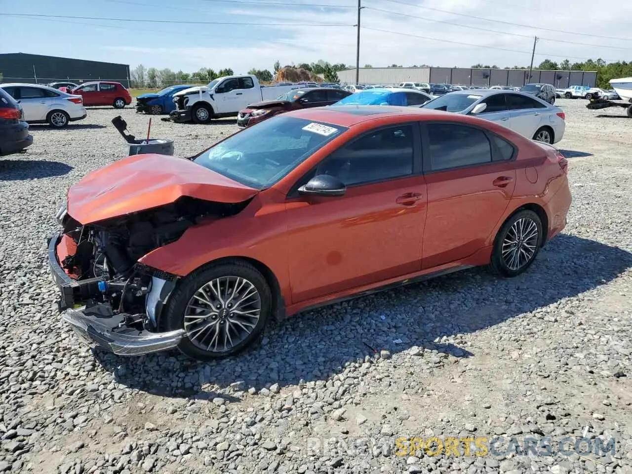 1 Photograph of a damaged car 3KPF54AD3PE652097 KIA FORTE 2023