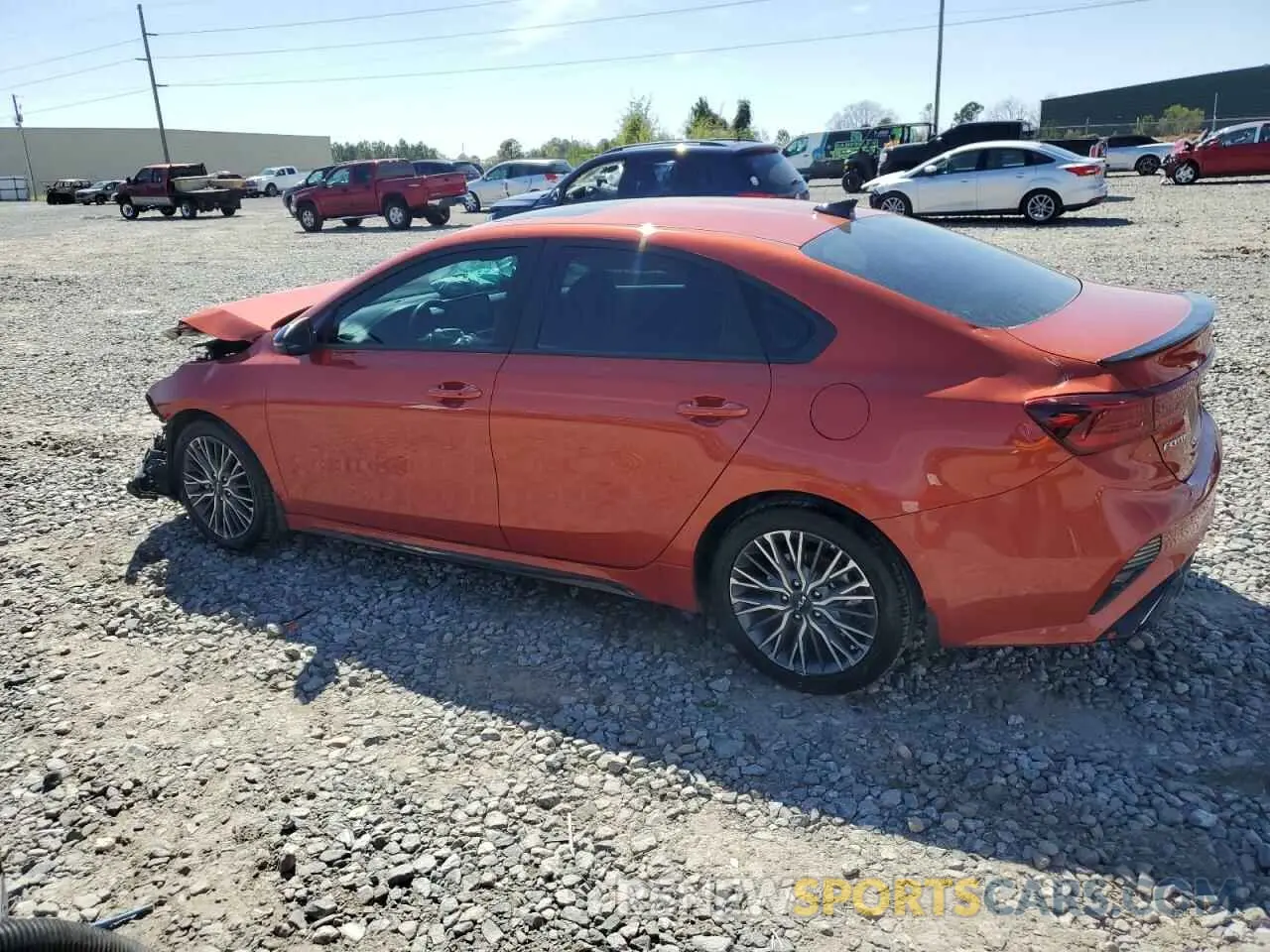 2 Photograph of a damaged car 3KPF54AD3PE652097 KIA FORTE 2023