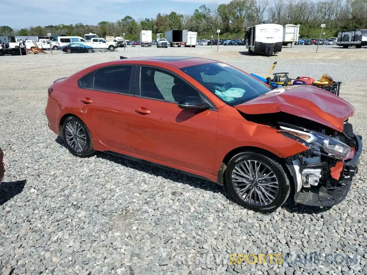 4 Photograph of a damaged car 3KPF54AD3PE652097 KIA FORTE 2023