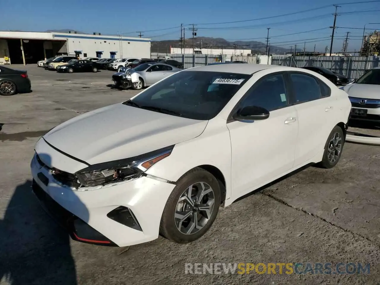 1 Photograph of a damaged car 3KPF54AD4PE559184 KIA FORTE 2023