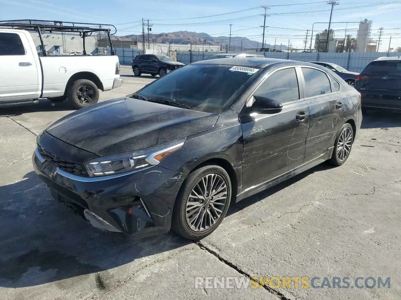 1 Photograph of a damaged car 3KPF54AD4PE573599 KIA FORTE 2023