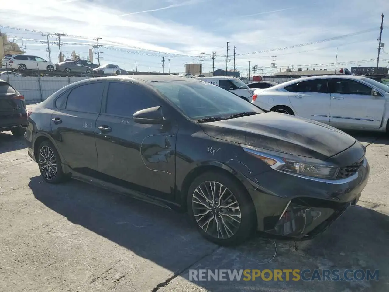 4 Photograph of a damaged car 3KPF54AD4PE573599 KIA FORTE 2023