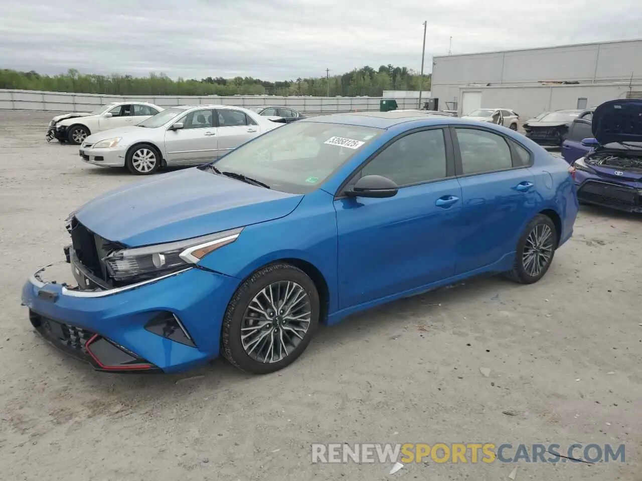 1 Photograph of a damaged car 3KPF54AD4PE611395 KIA FORTE 2023