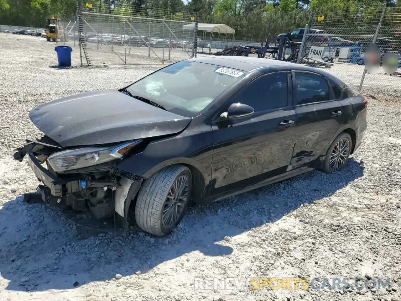 1 Photograph of a damaged car 3KPF54AD4PE670494 KIA FORTE 2023