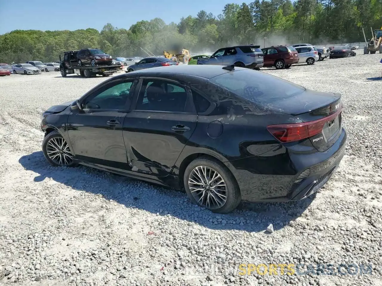 2 Photograph of a damaged car 3KPF54AD4PE670494 KIA FORTE 2023