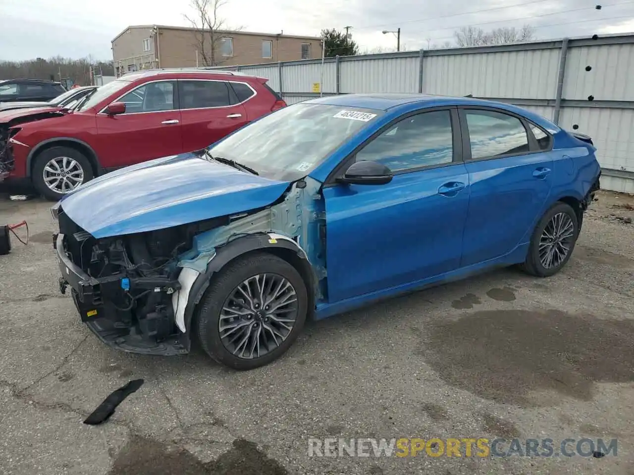 1 Photograph of a damaged car 3KPF54AD4PE684542 KIA FORTE 2023