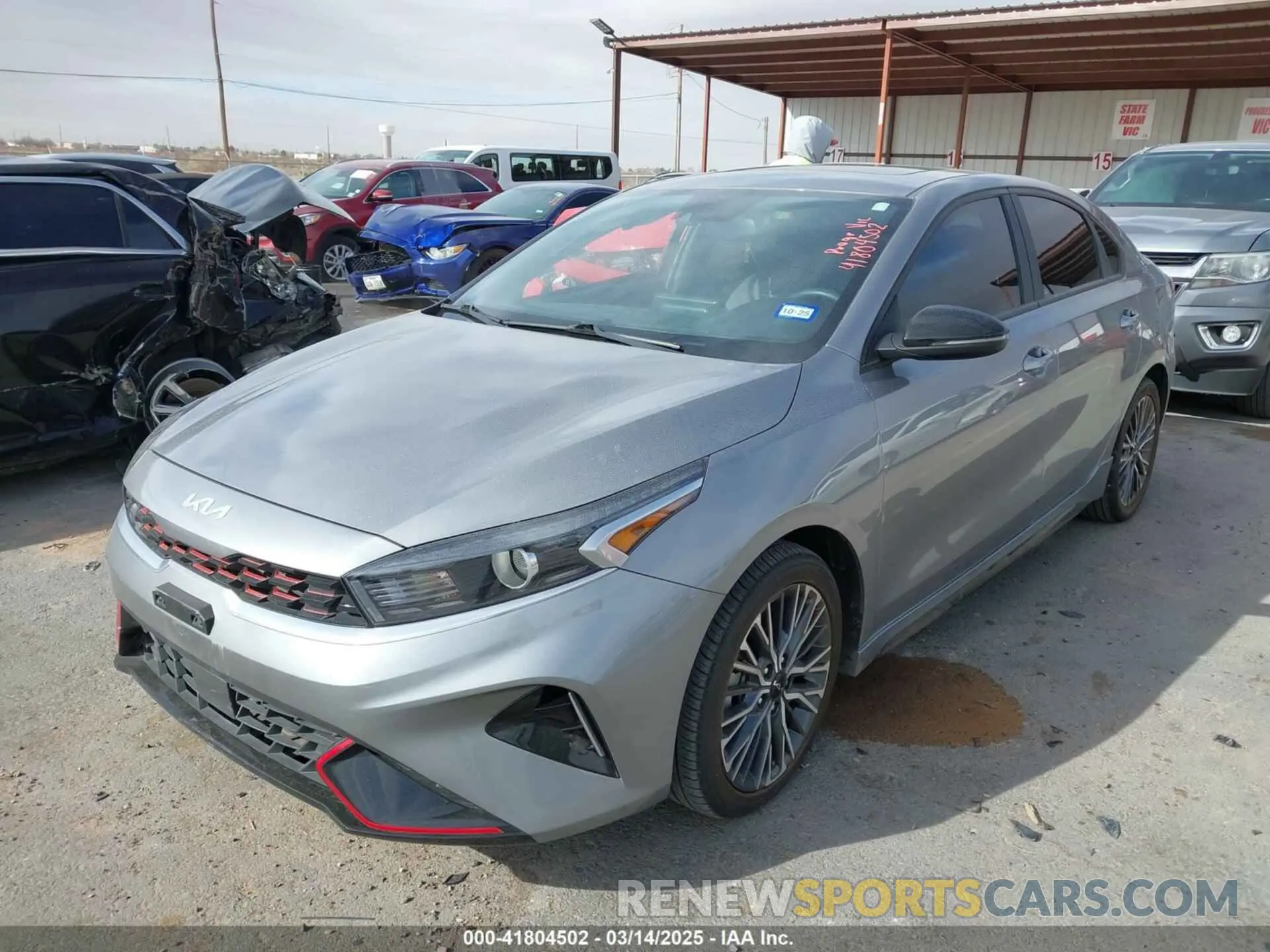 2 Photograph of a damaged car 3KPF54AD5PE567519 KIA FORTE 2023