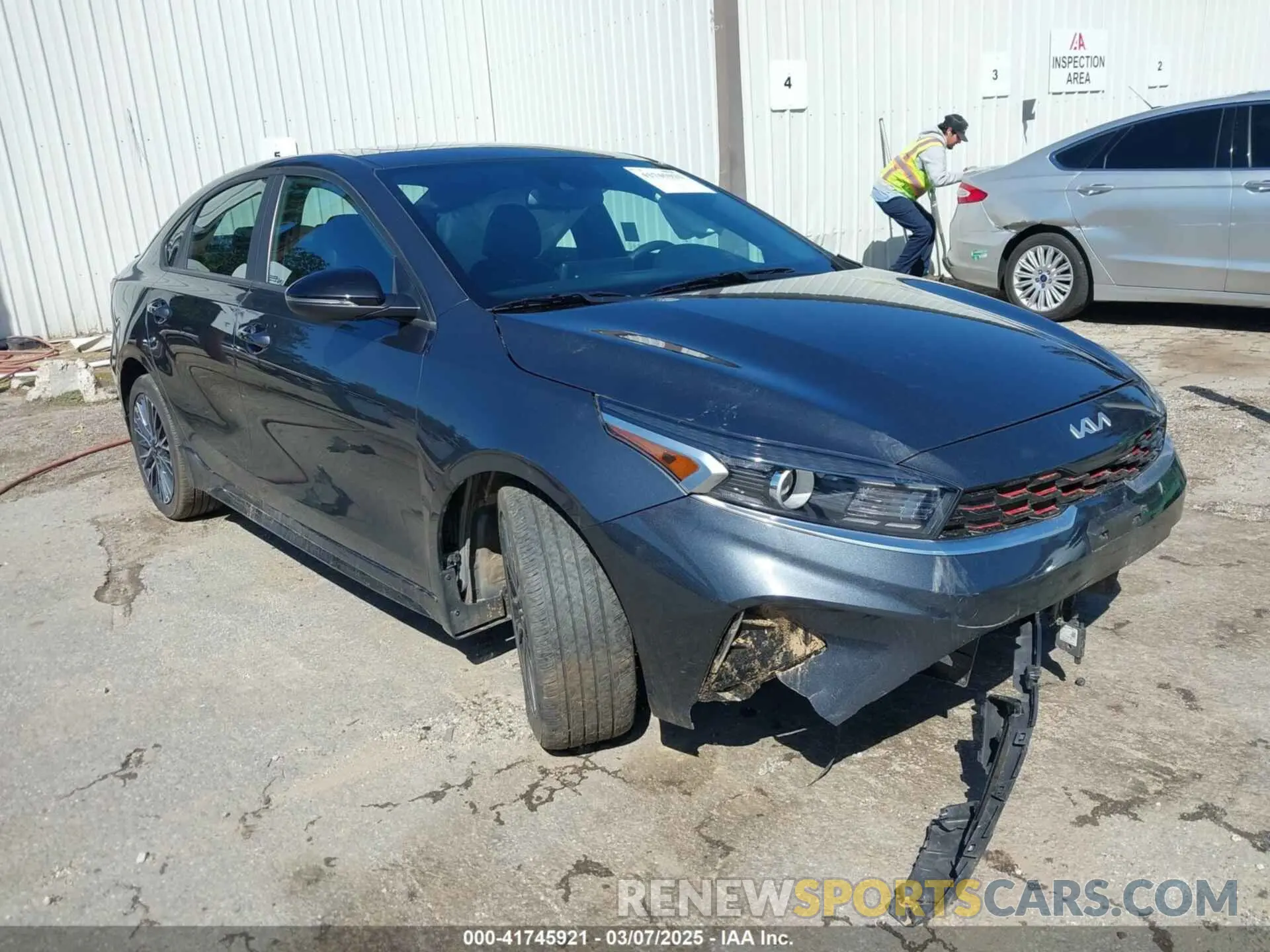 1 Photograph of a damaged car 3KPF54AD5PE573739 KIA FORTE 2023